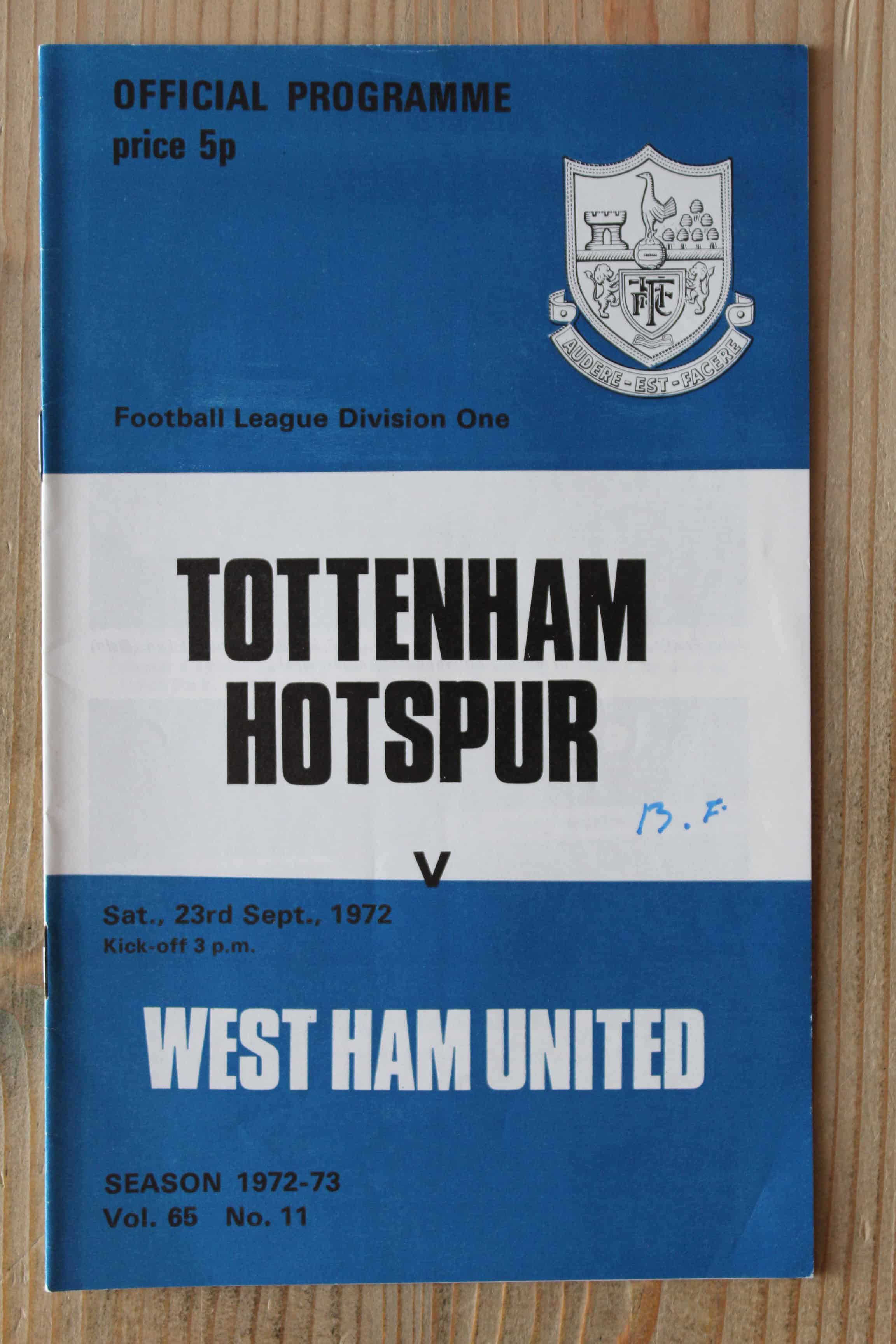 Tottenham Hotspur FC v West Ham United FC