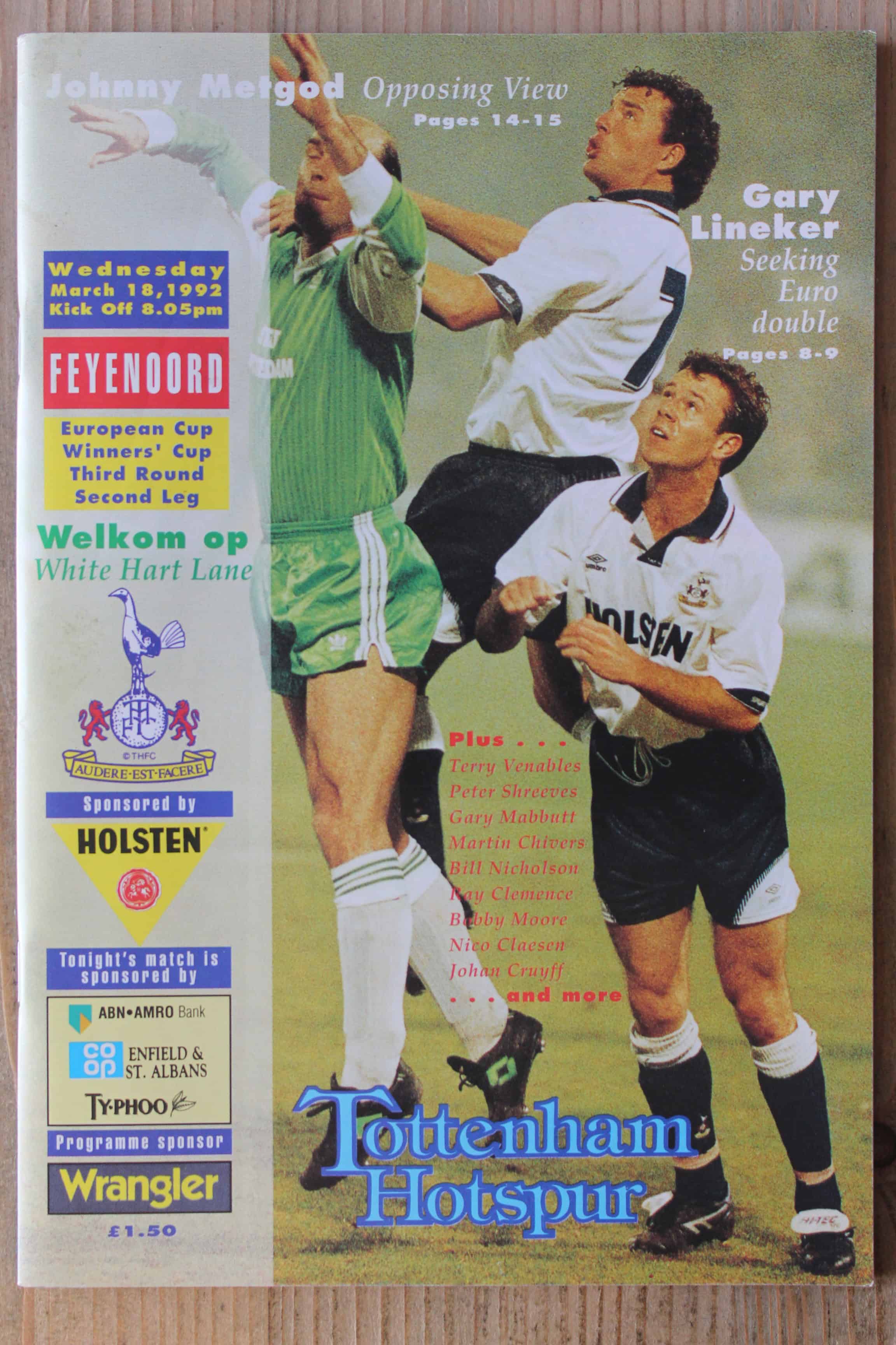 Tottenham Hotspur FC v Feyenoord