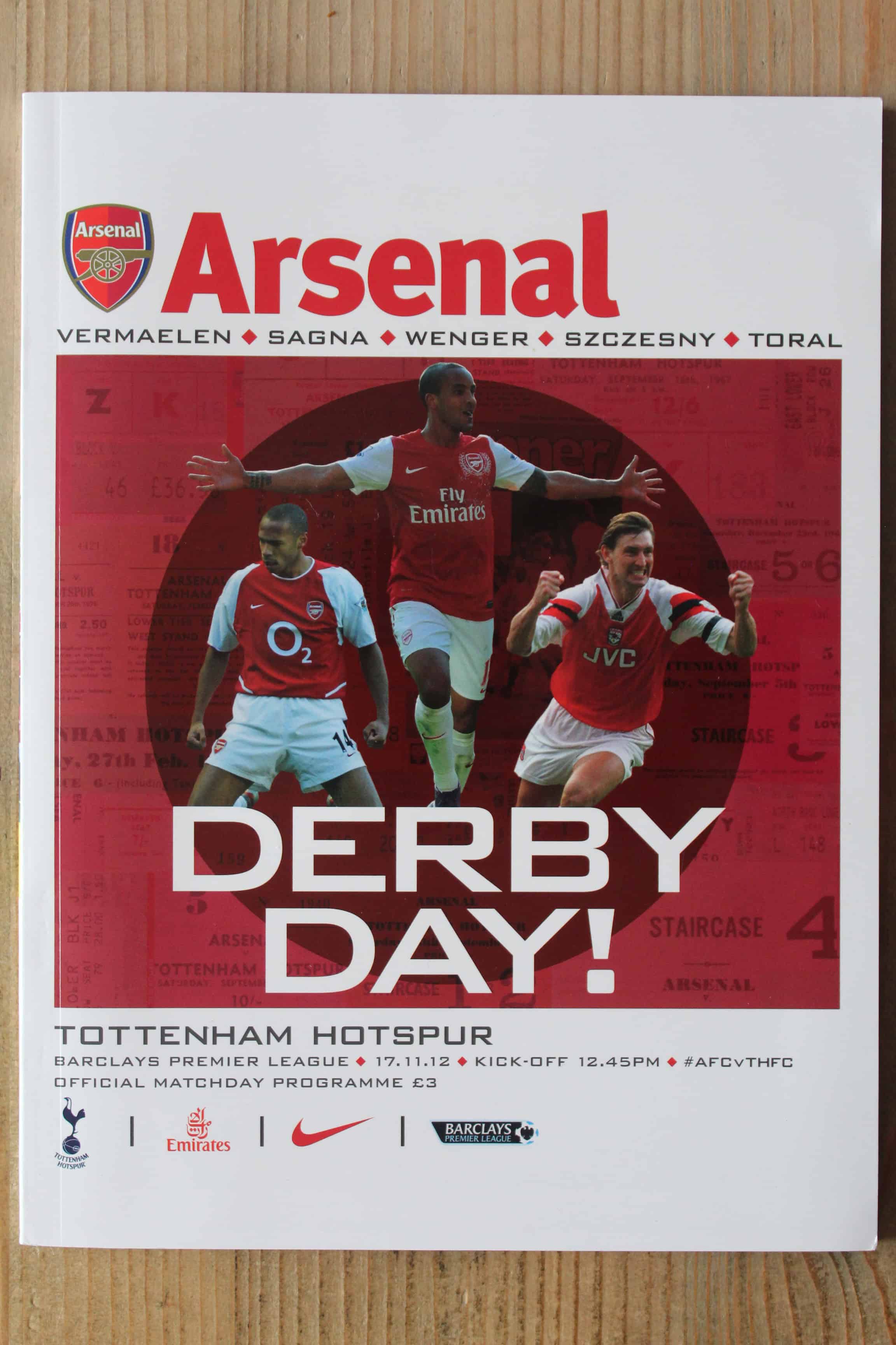 Arsenal FC v Tottenham Hotspur FC