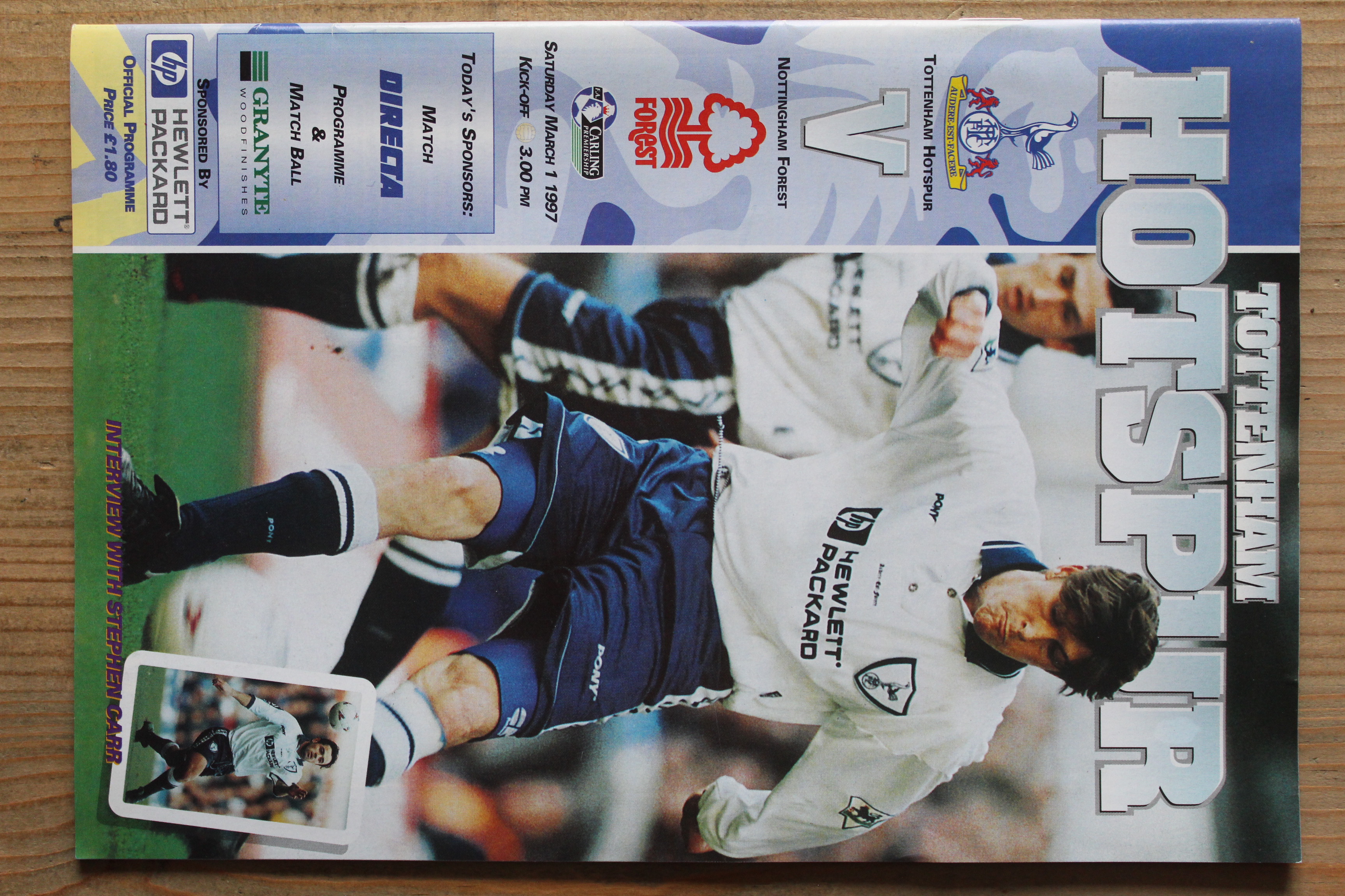 Tottenham Hotspur FC v Nottingham Forest FC