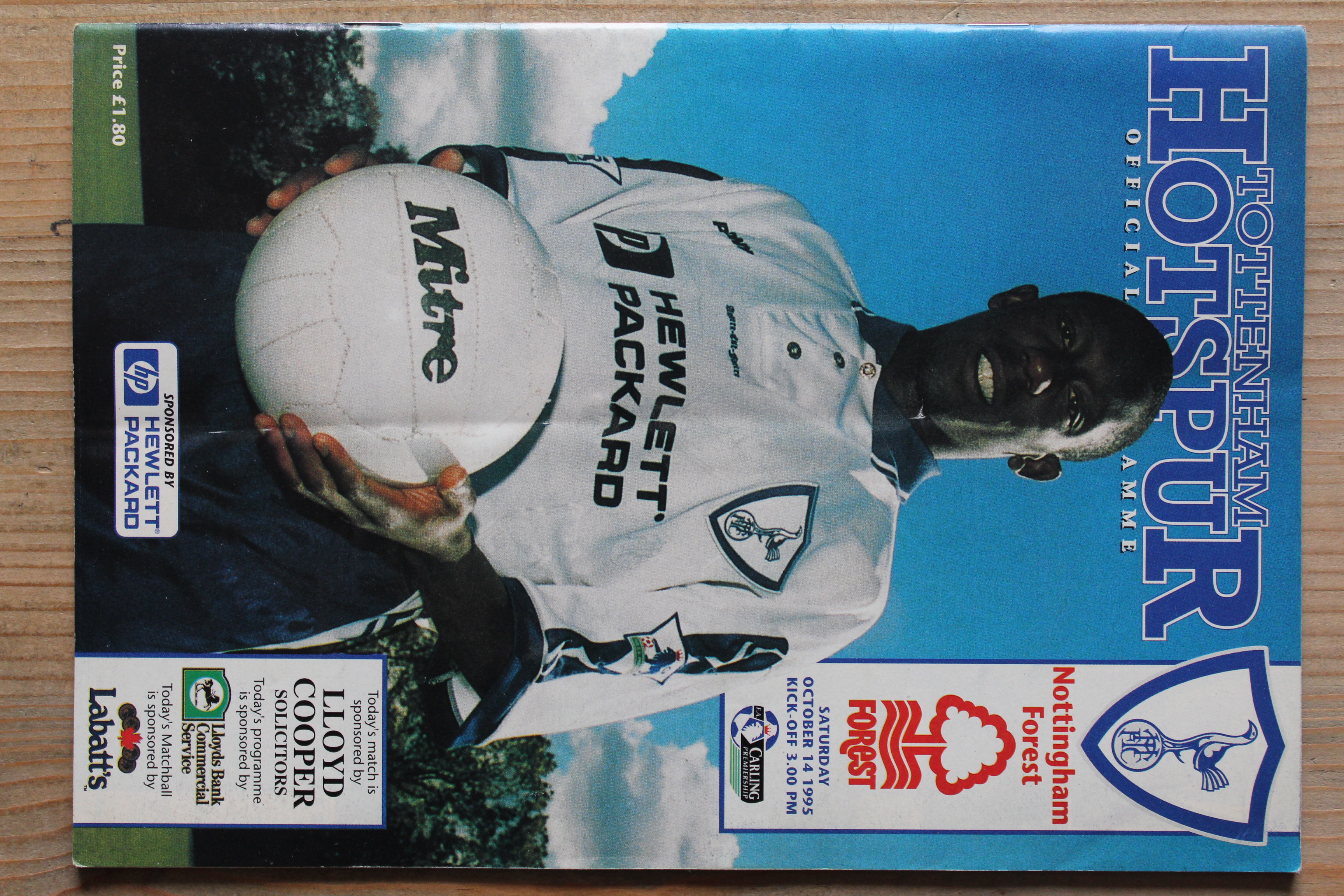 Tottenham Hotspur FC v Nottingham Forest FC