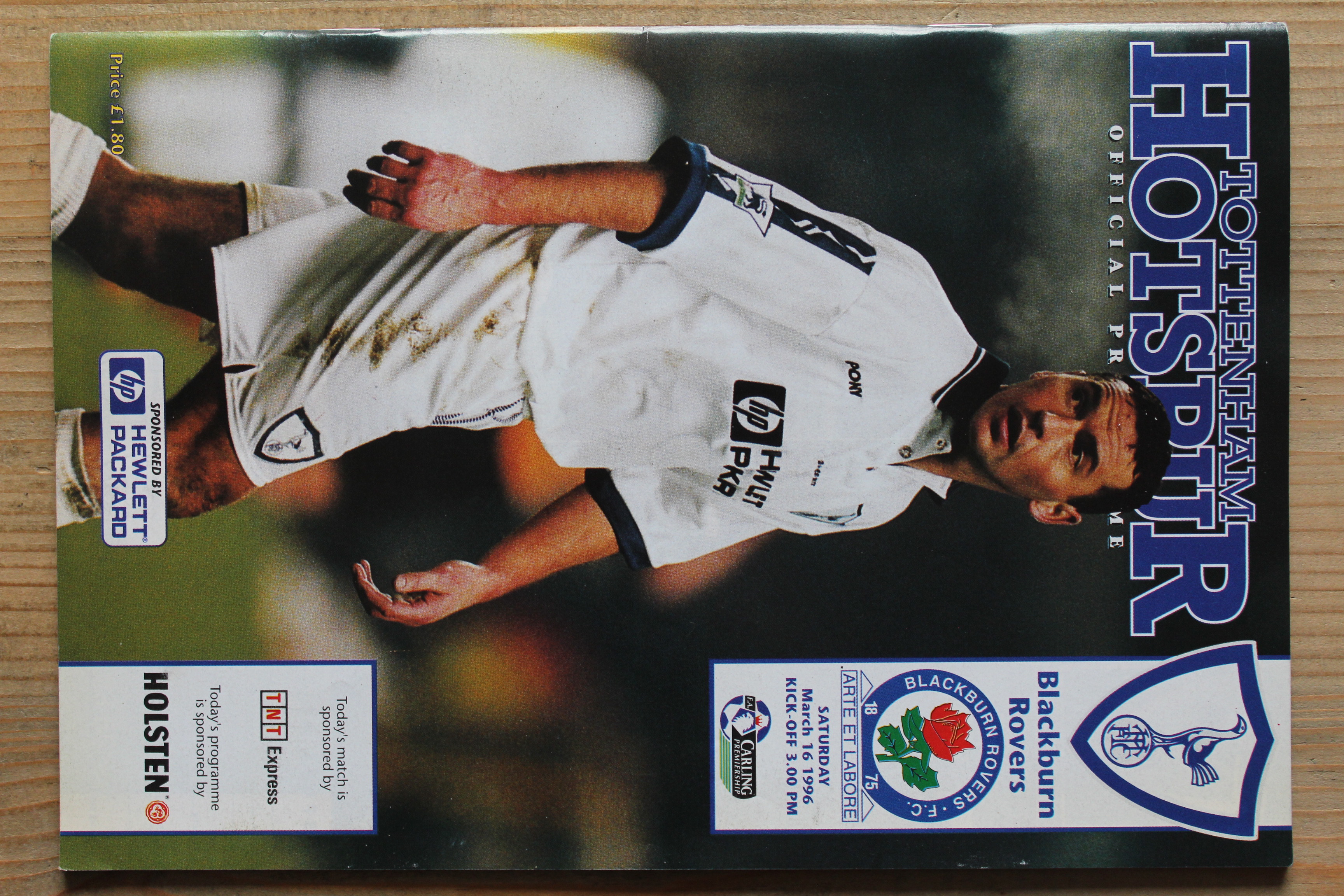 Tottenham Hotspur FC v Blackburn Rovers FC