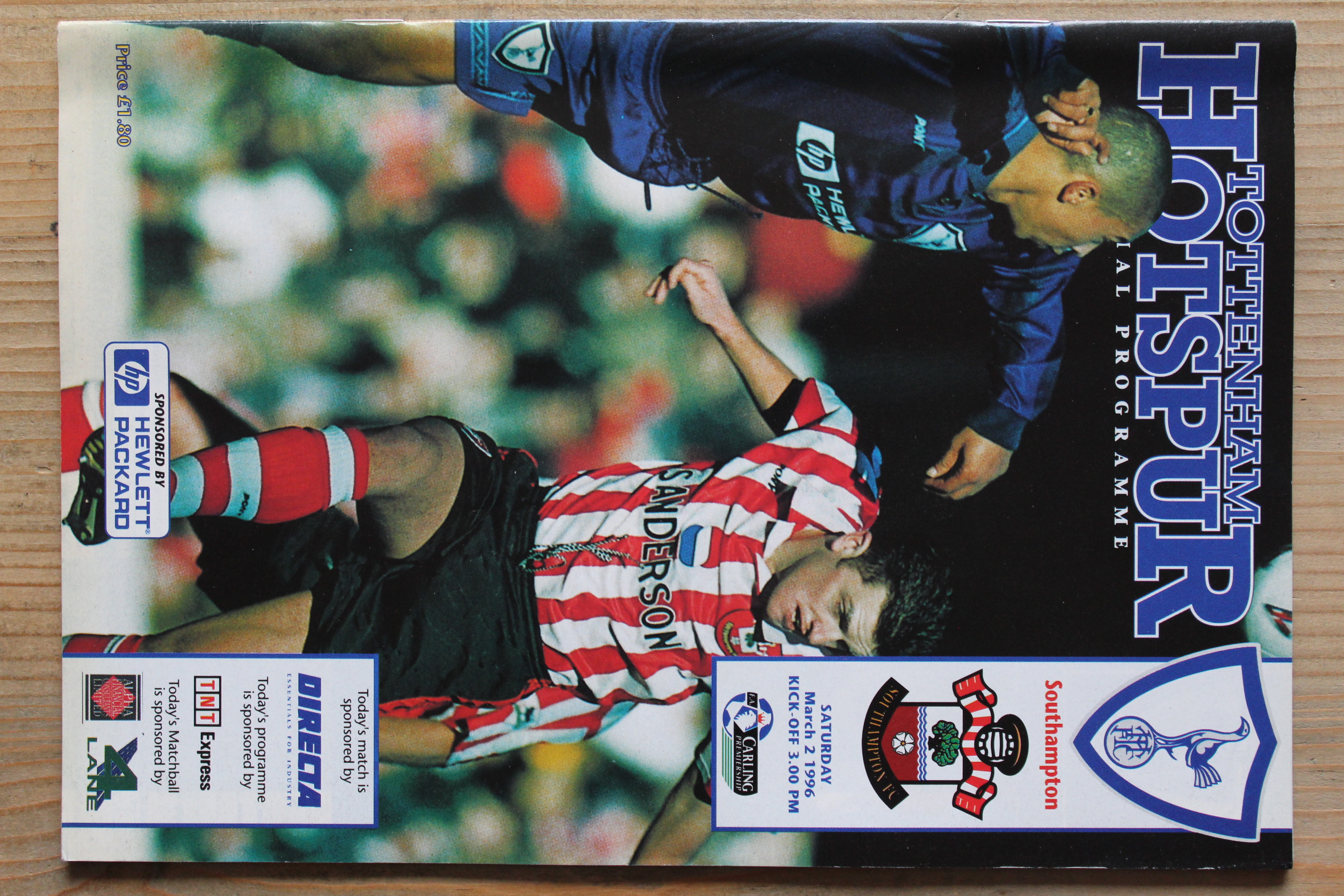 Tottenham Hotspur FC v Southampton FC