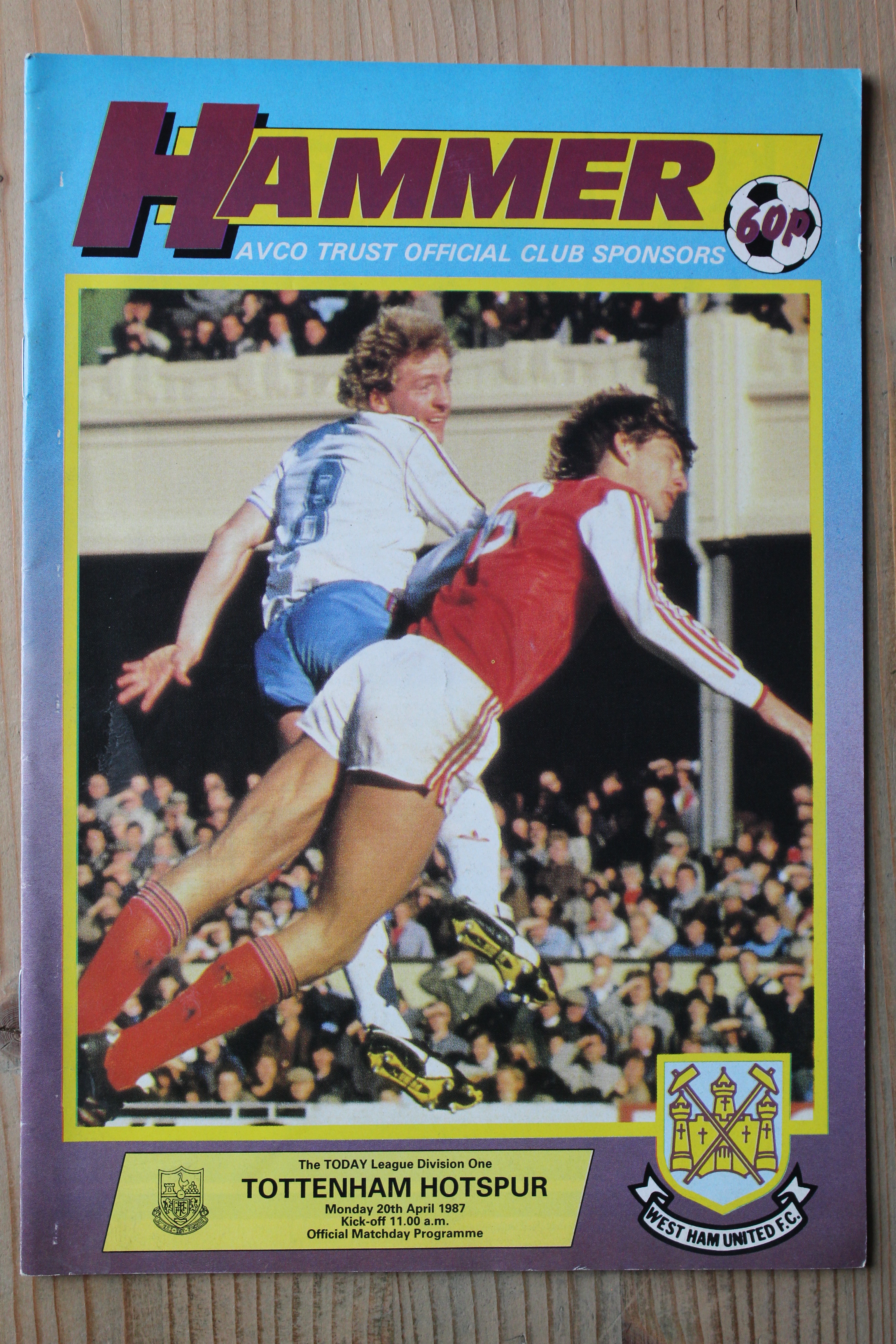 West Ham United FC v Tottenham Hotspur FC