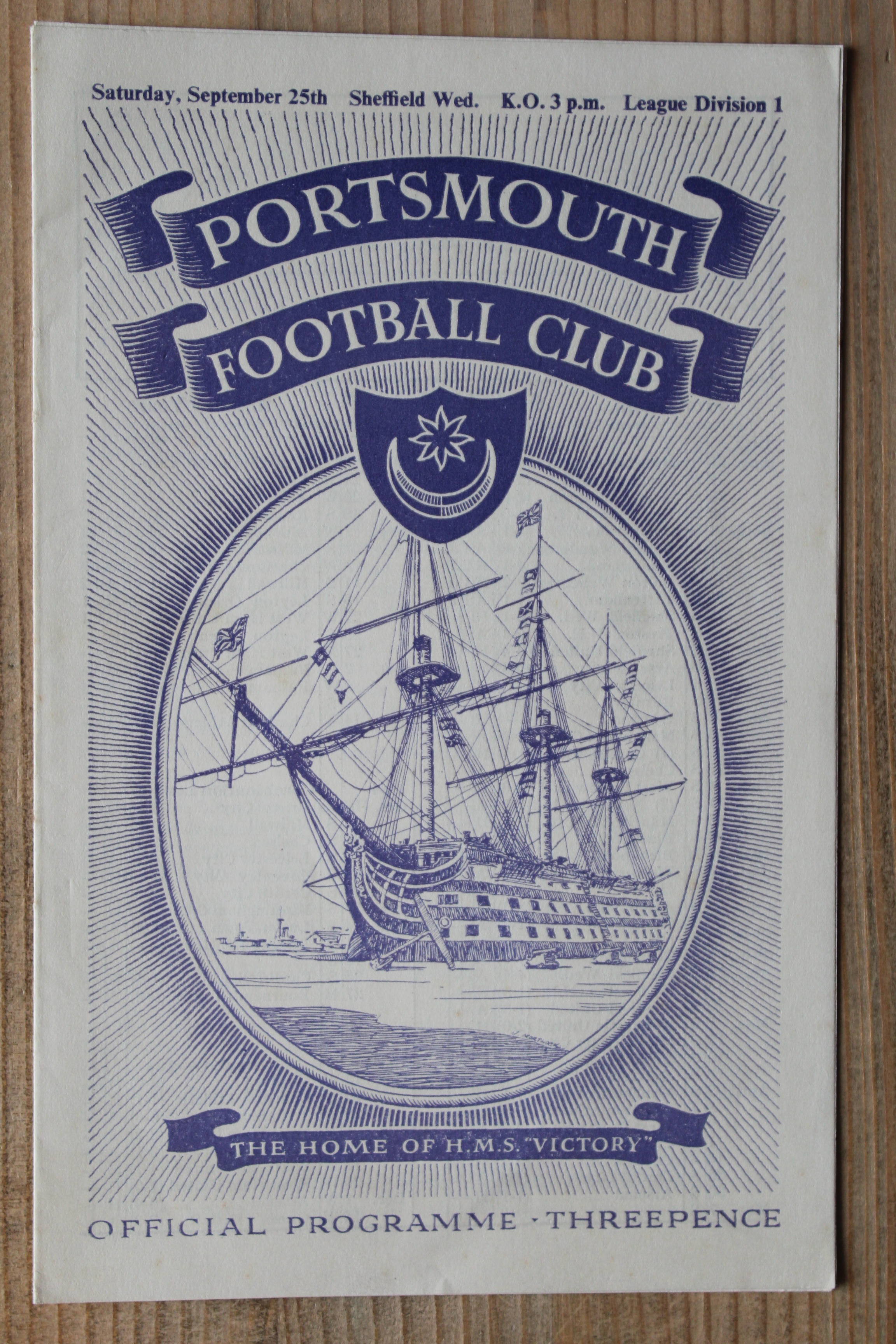 Portsmouth FC v Sheffield Wednesday FC 