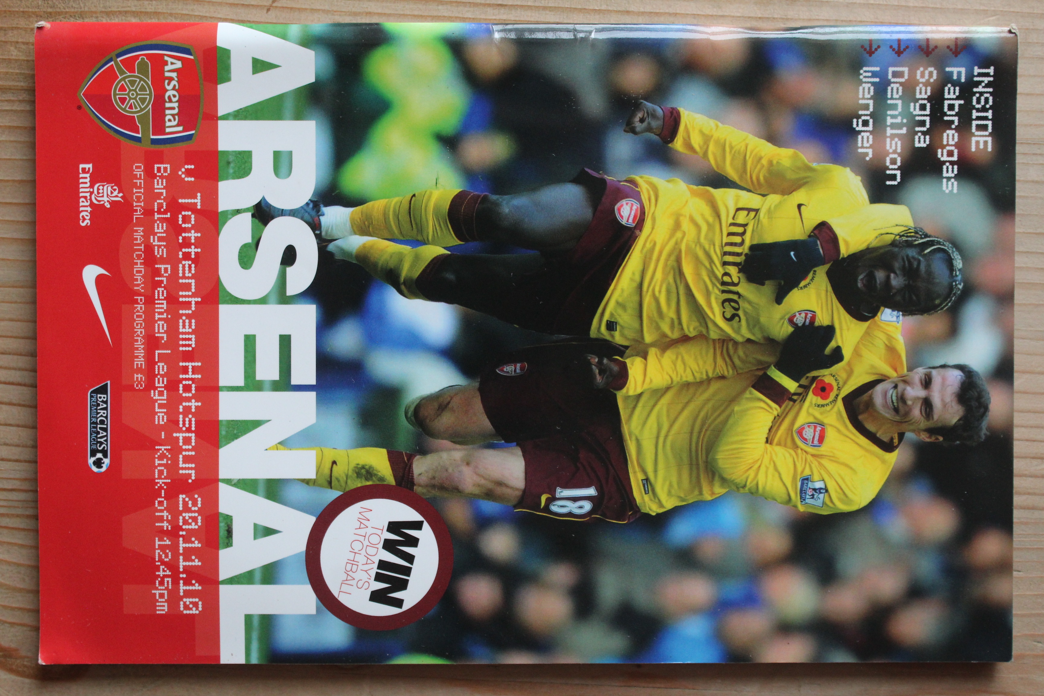 Arsenal FC v Tottenham Hotspur FC