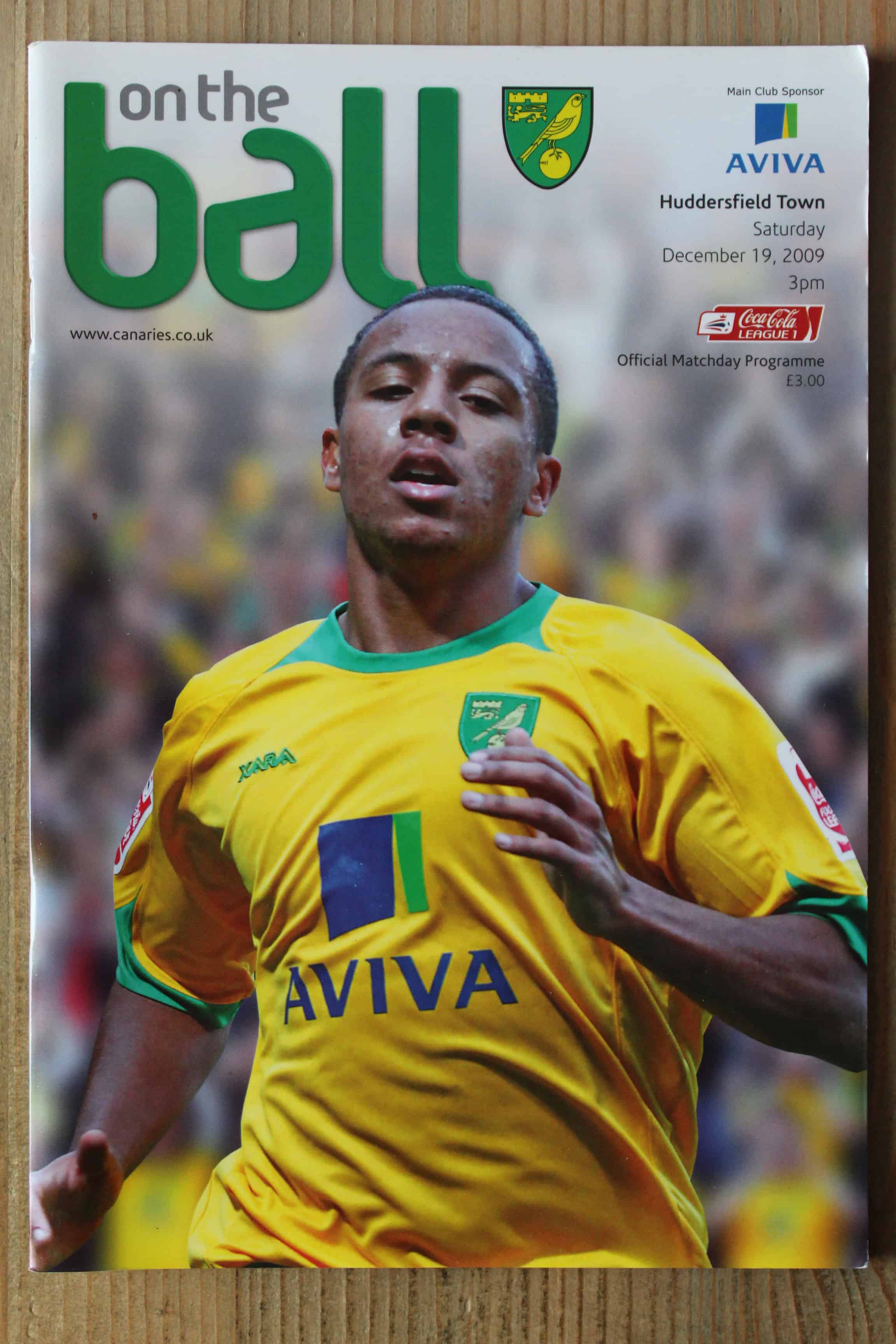 Norwich City FC v Huddersfield Town FC