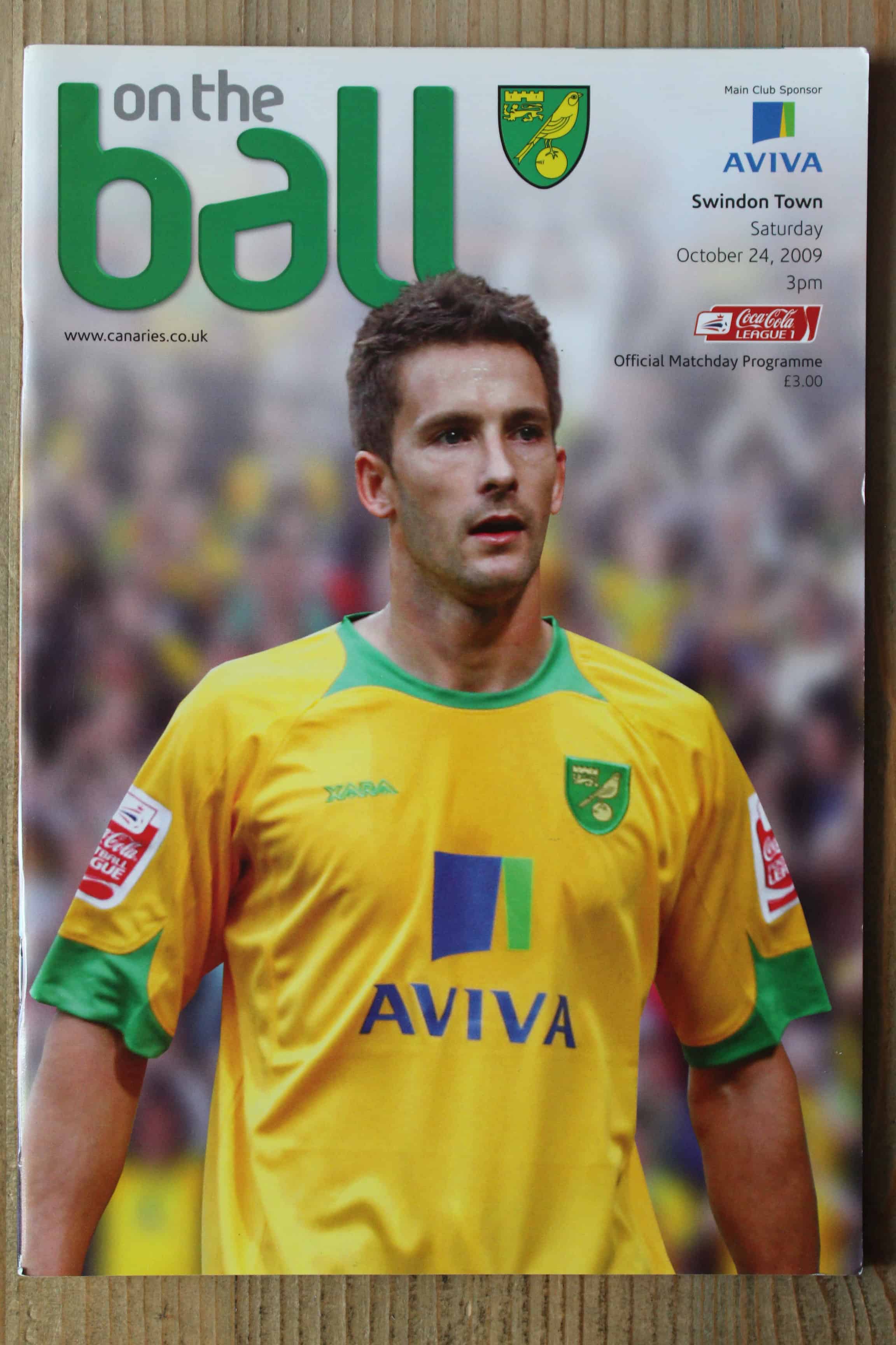 Norwich City FC v Swindon Town FC