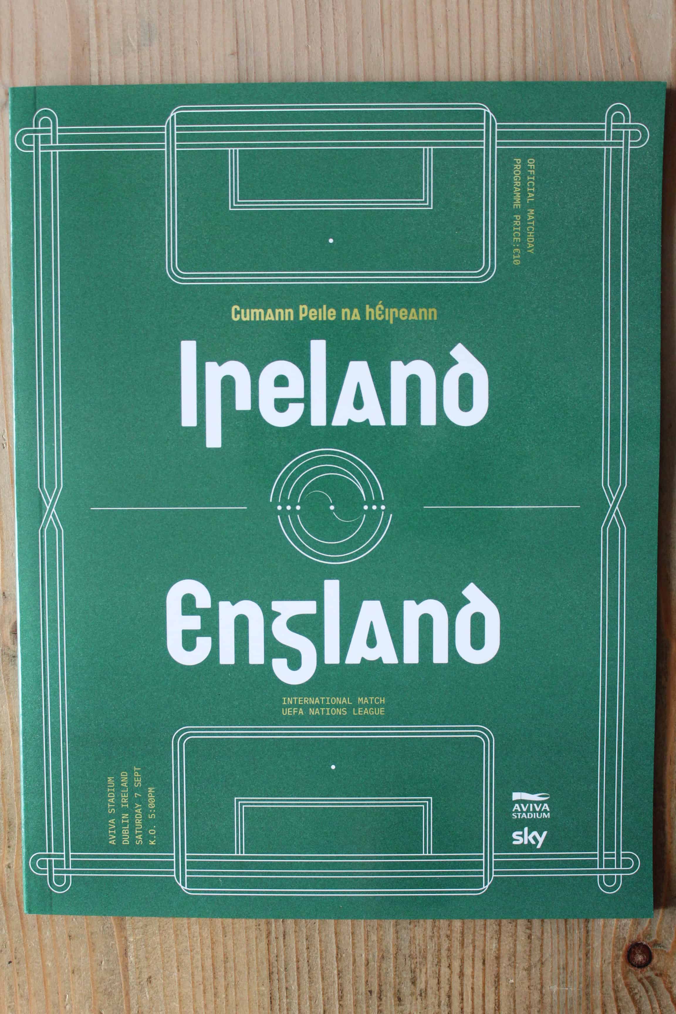 Ireland v England