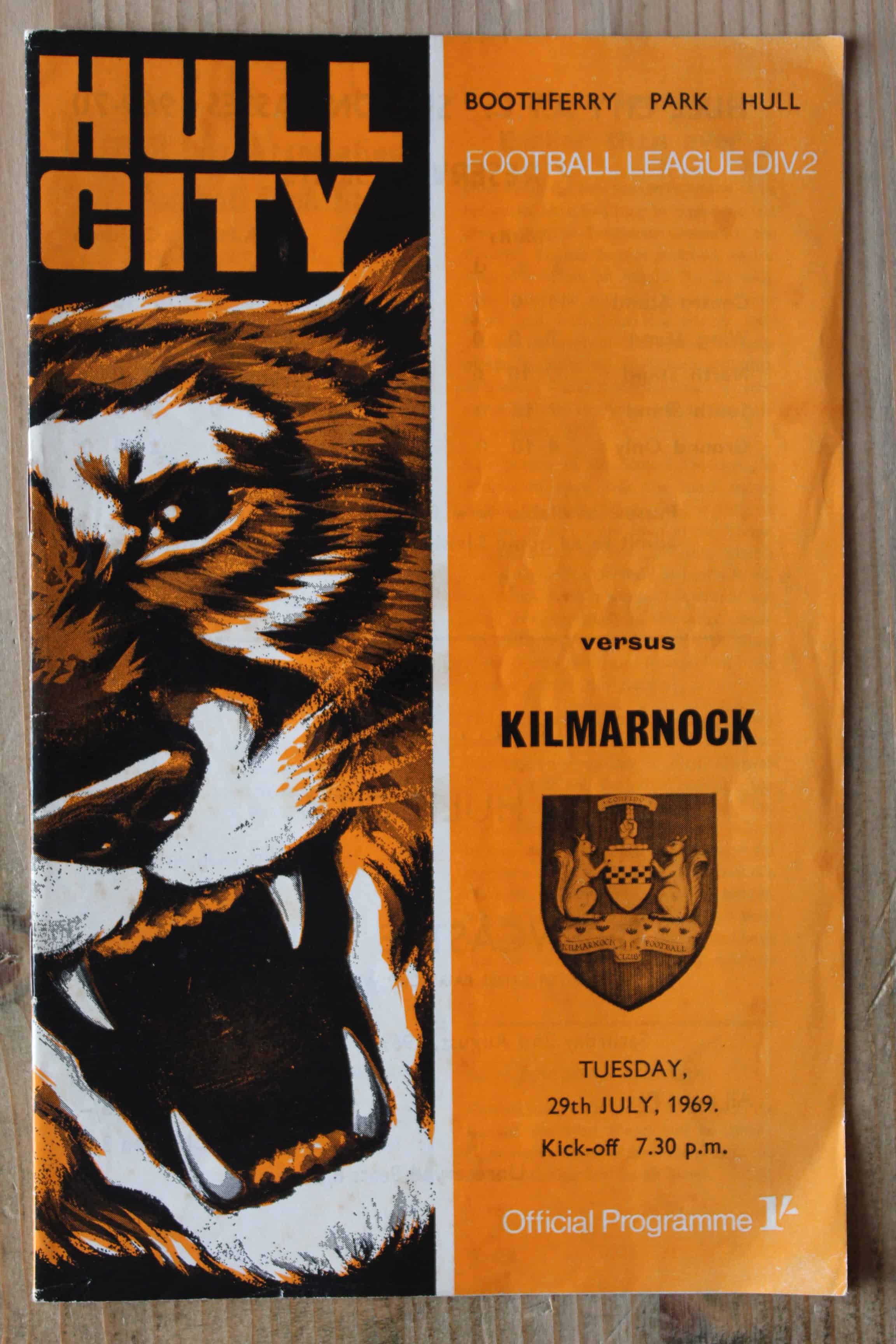 Hull City FC v Kilmarnock FC