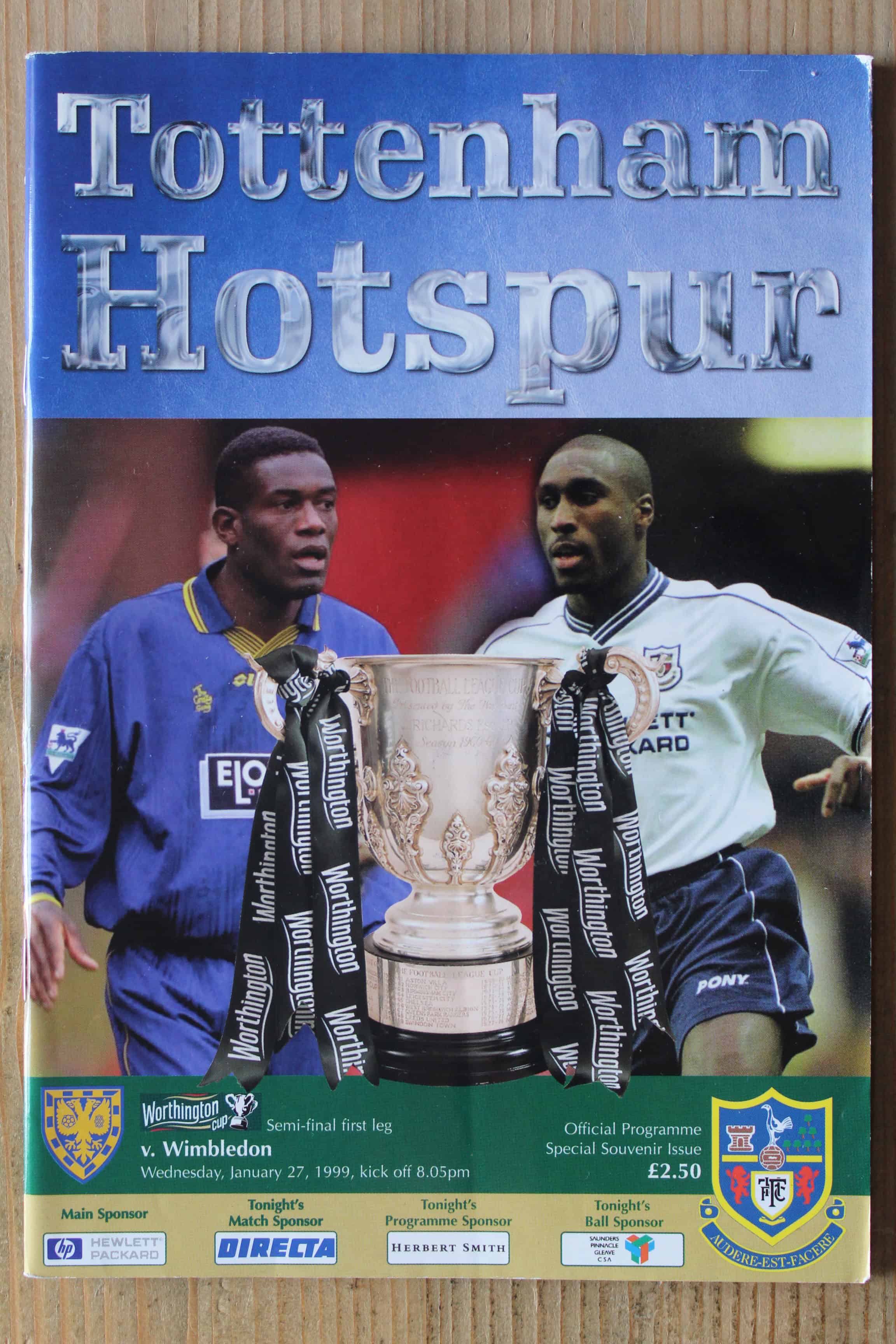 Tottenham Hotspur FC v Wimbledon