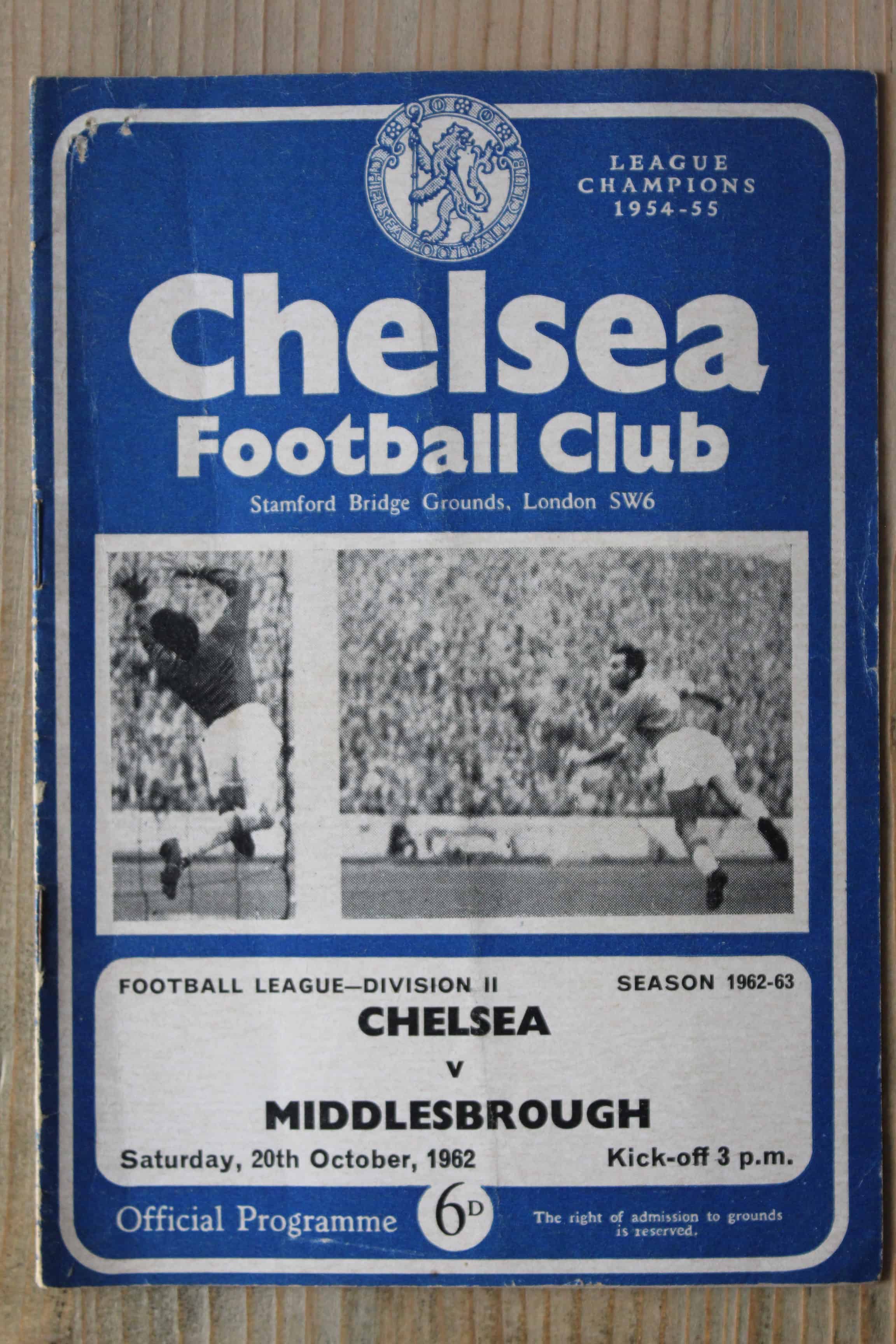 Chelsea FC v Middlesbrough FC