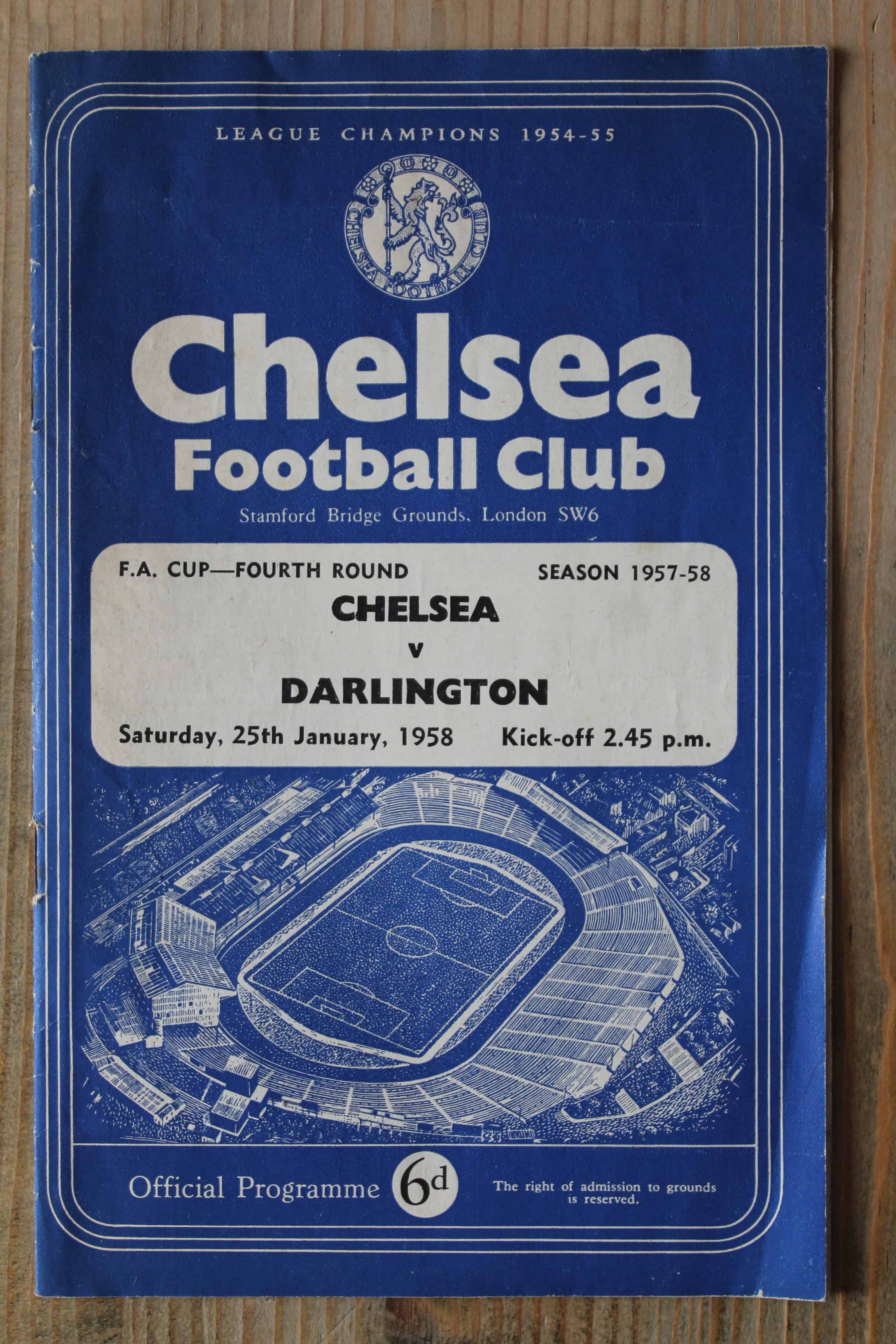 Chelsea FC v Darlington FC