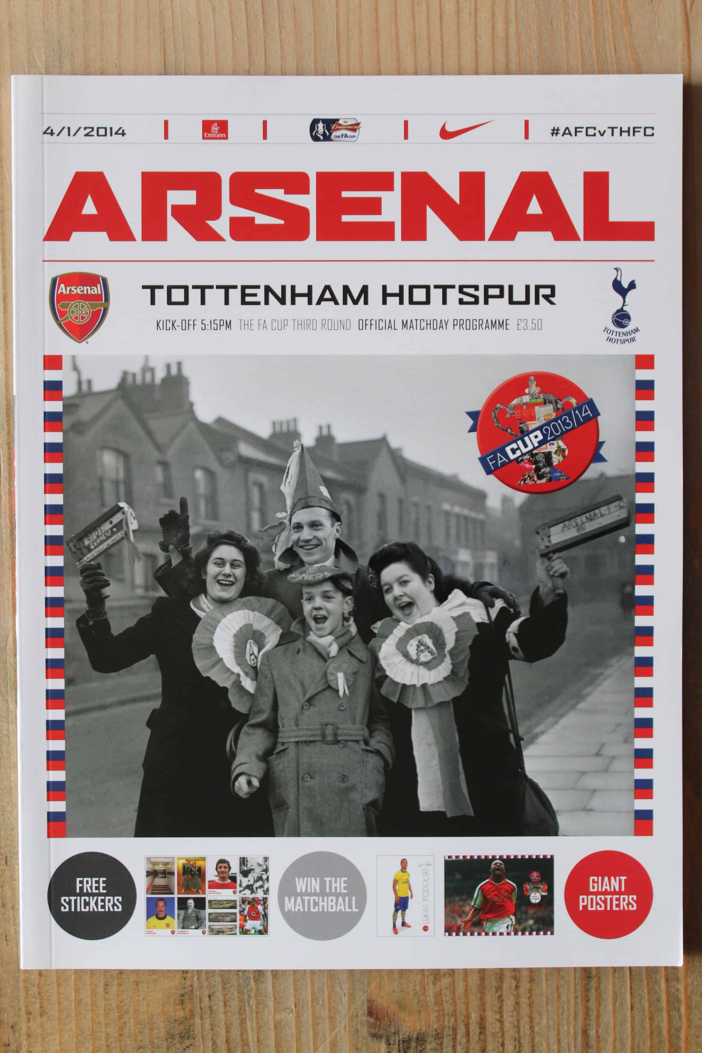 Arsenal FC v Tottenham Hotspur FC