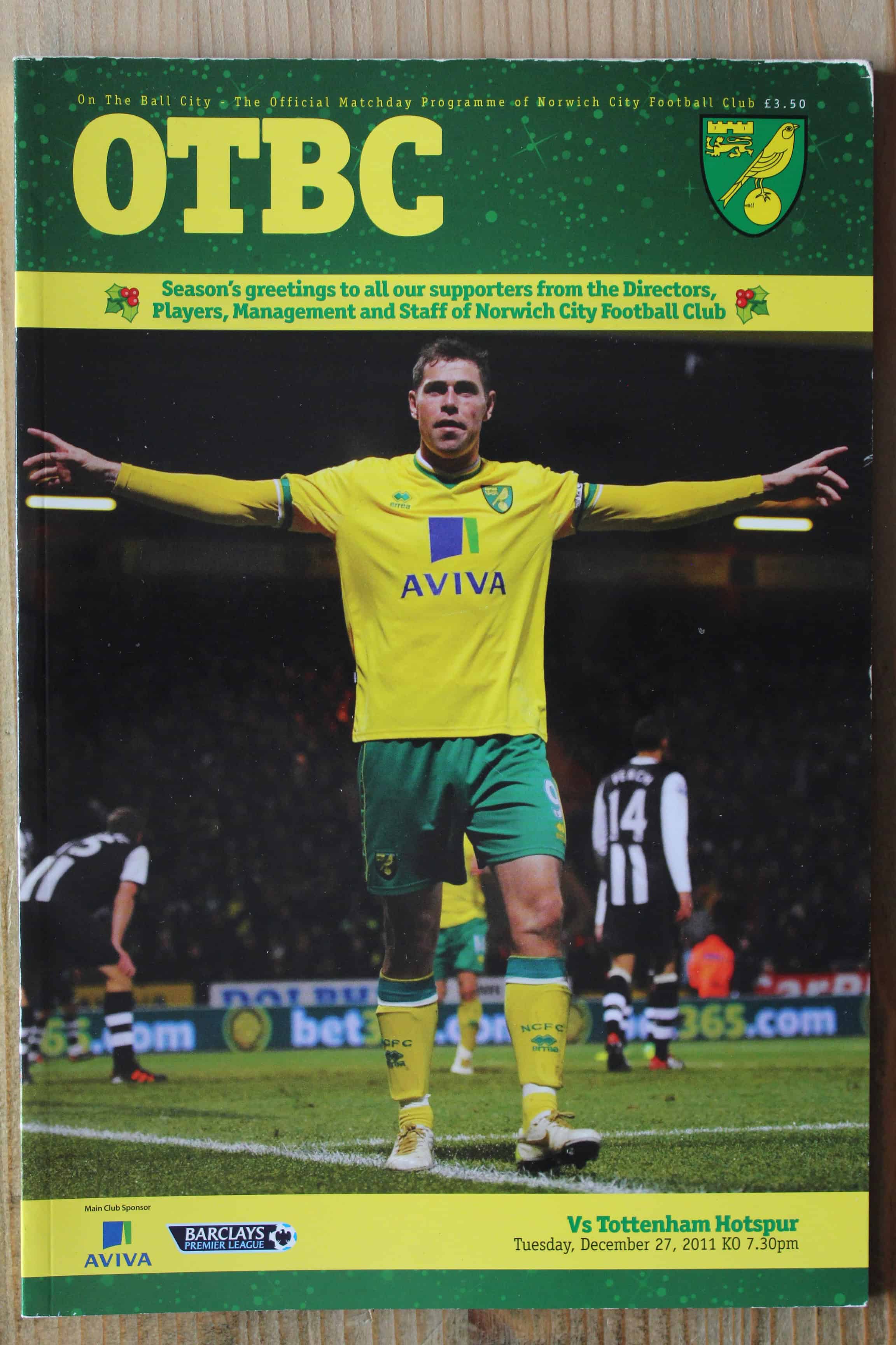 Norwich City FC v Tottenham Hotspur FC