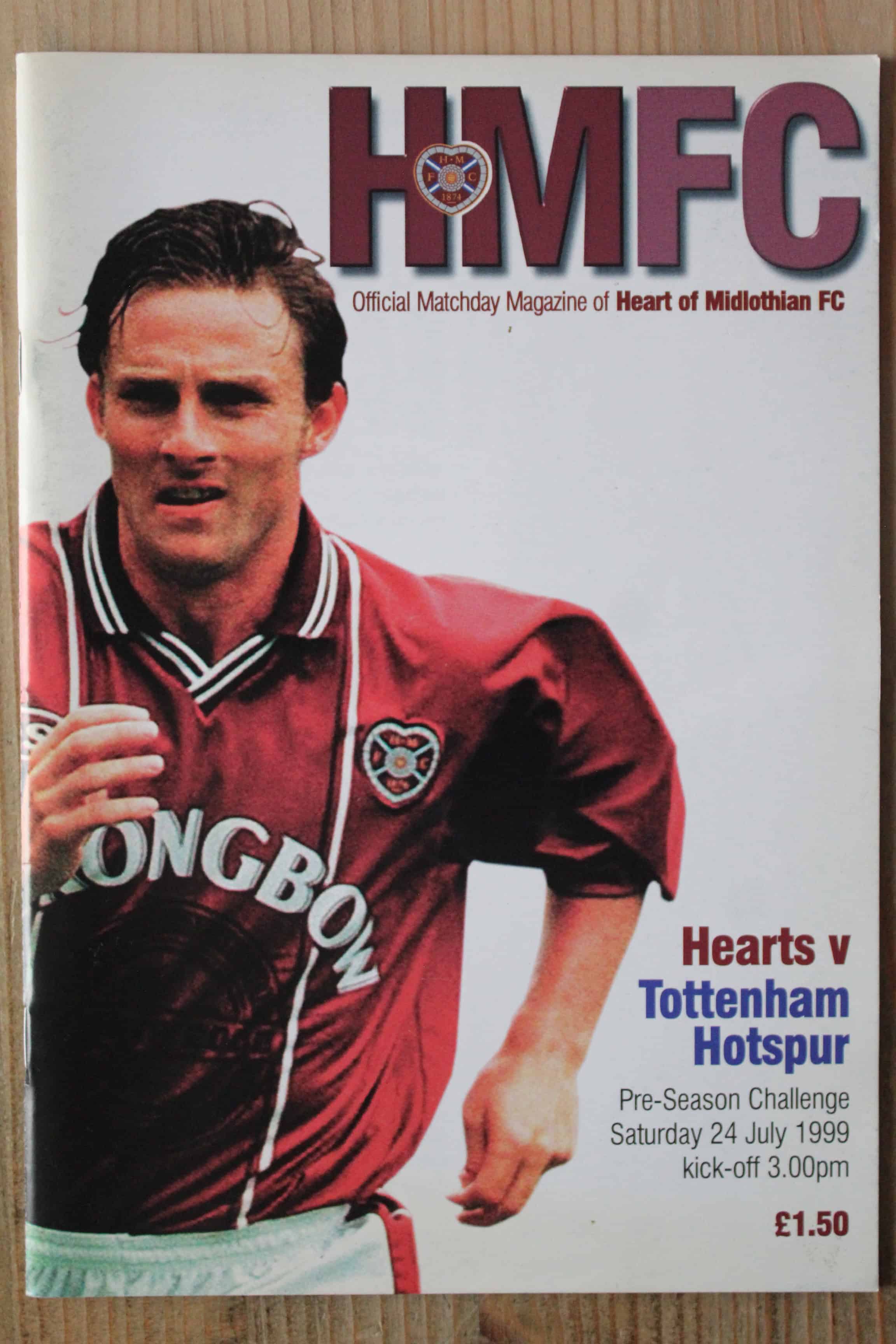 Heart Of Midlothian (Hearts) v Tottenham Hotspur FC