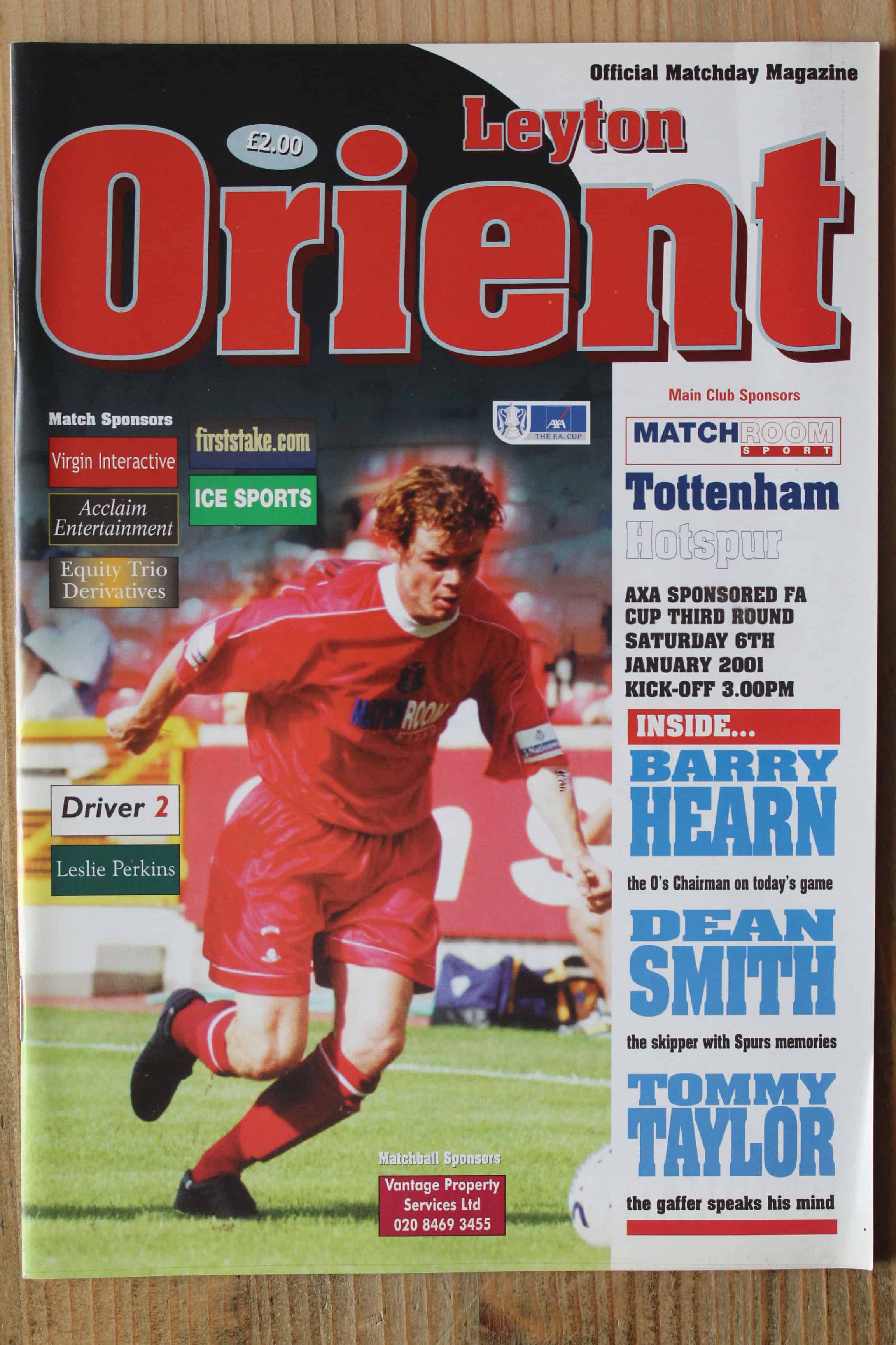 Leyton Orient FC v Tottenham Hotspur FC