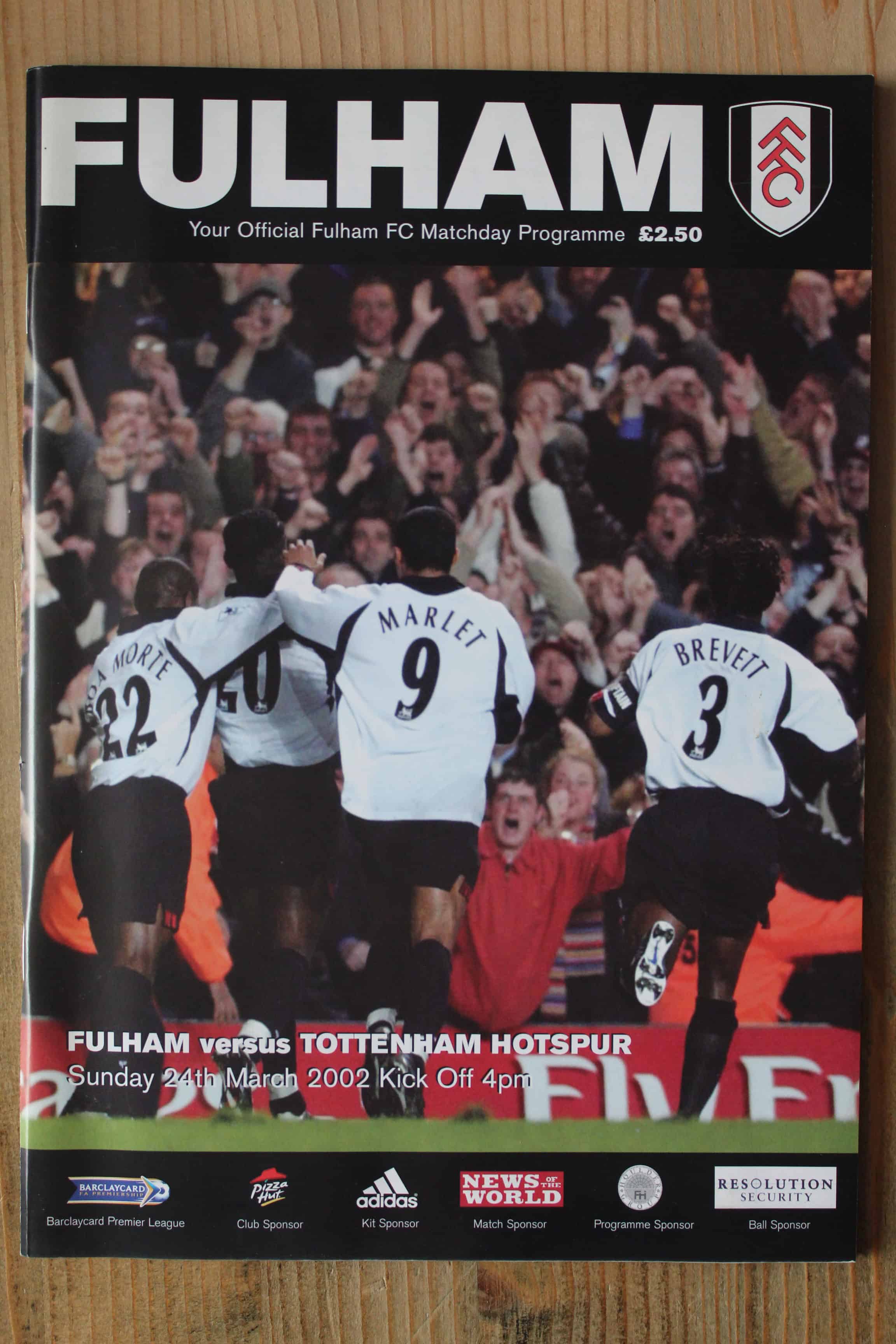 Fulham FC v Tottenham Hotspur FC