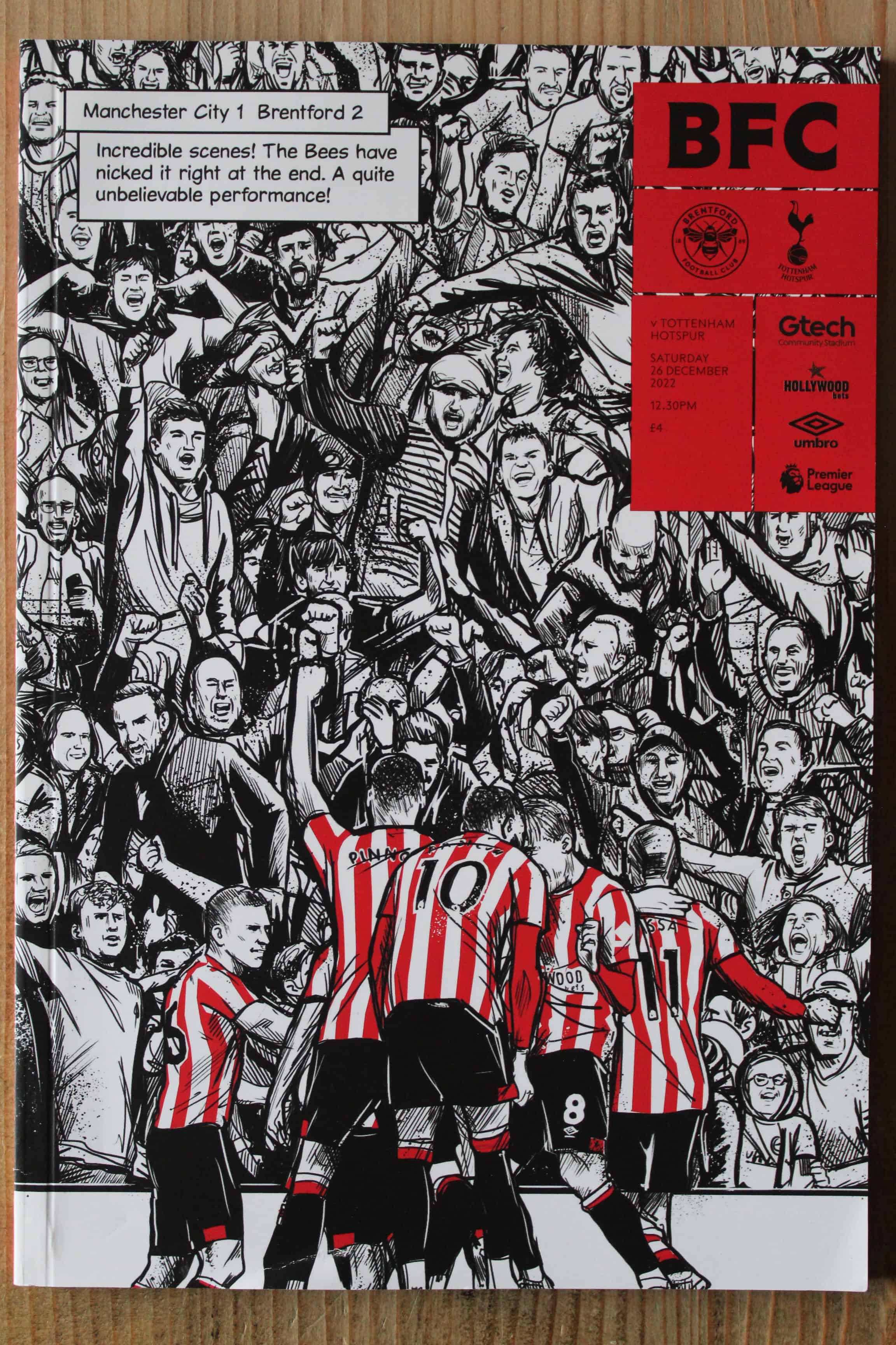 Brentford FC v Tottenham Hotspur FC