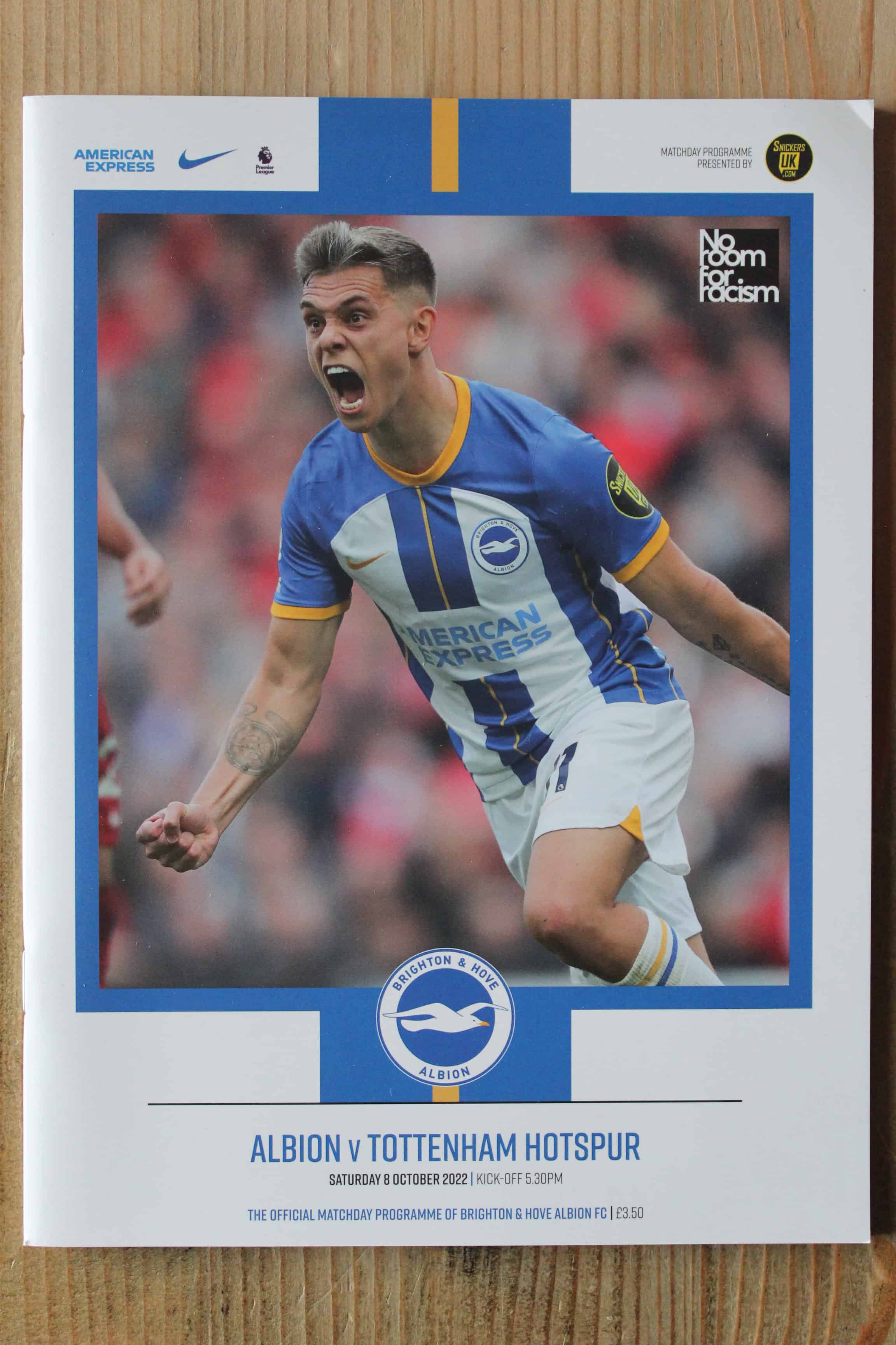 Brighton & Hove Albion FC v Tottenham Hotspur FC