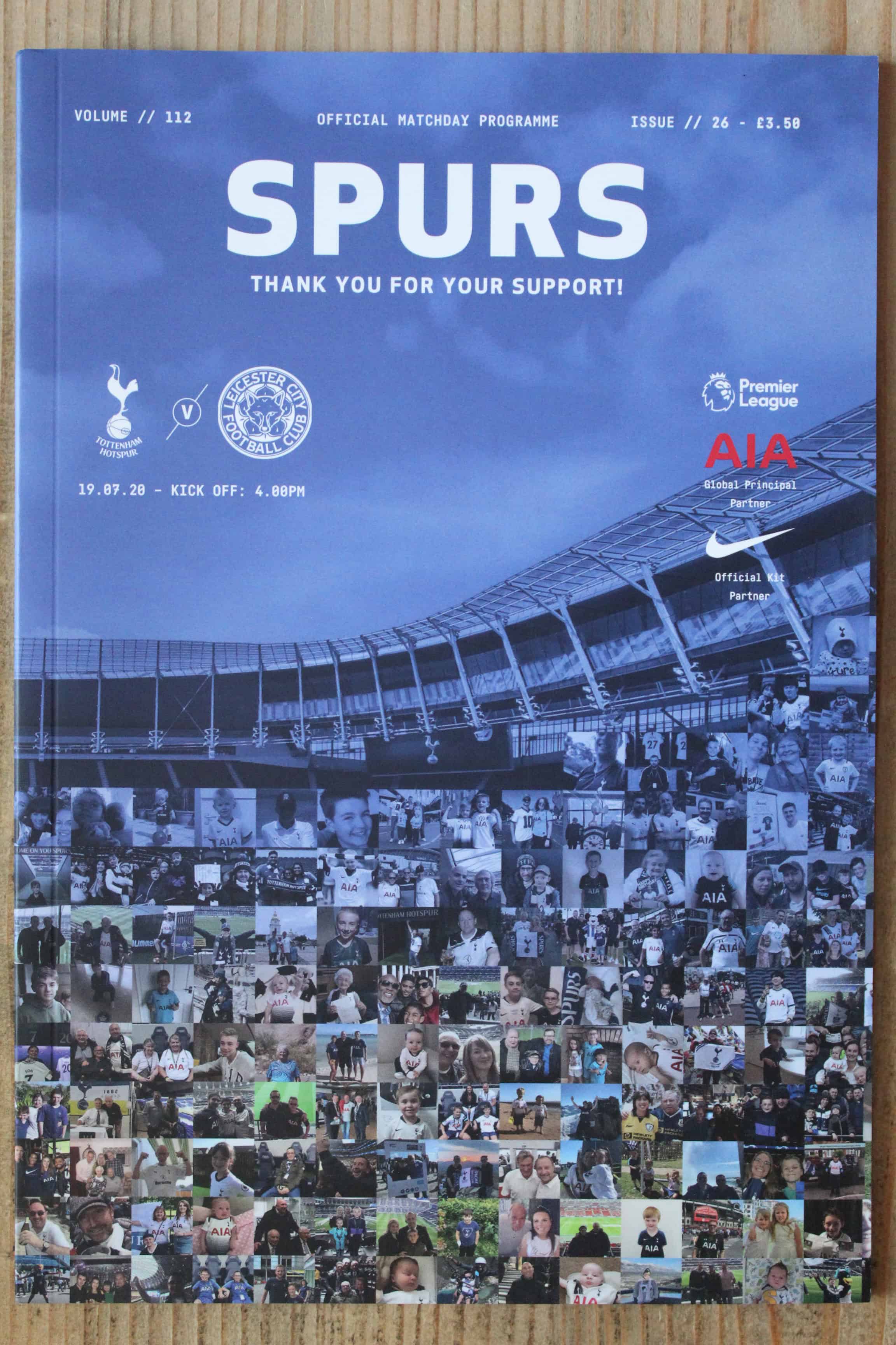 Tottenham Hotspur FC v Leicester City FC