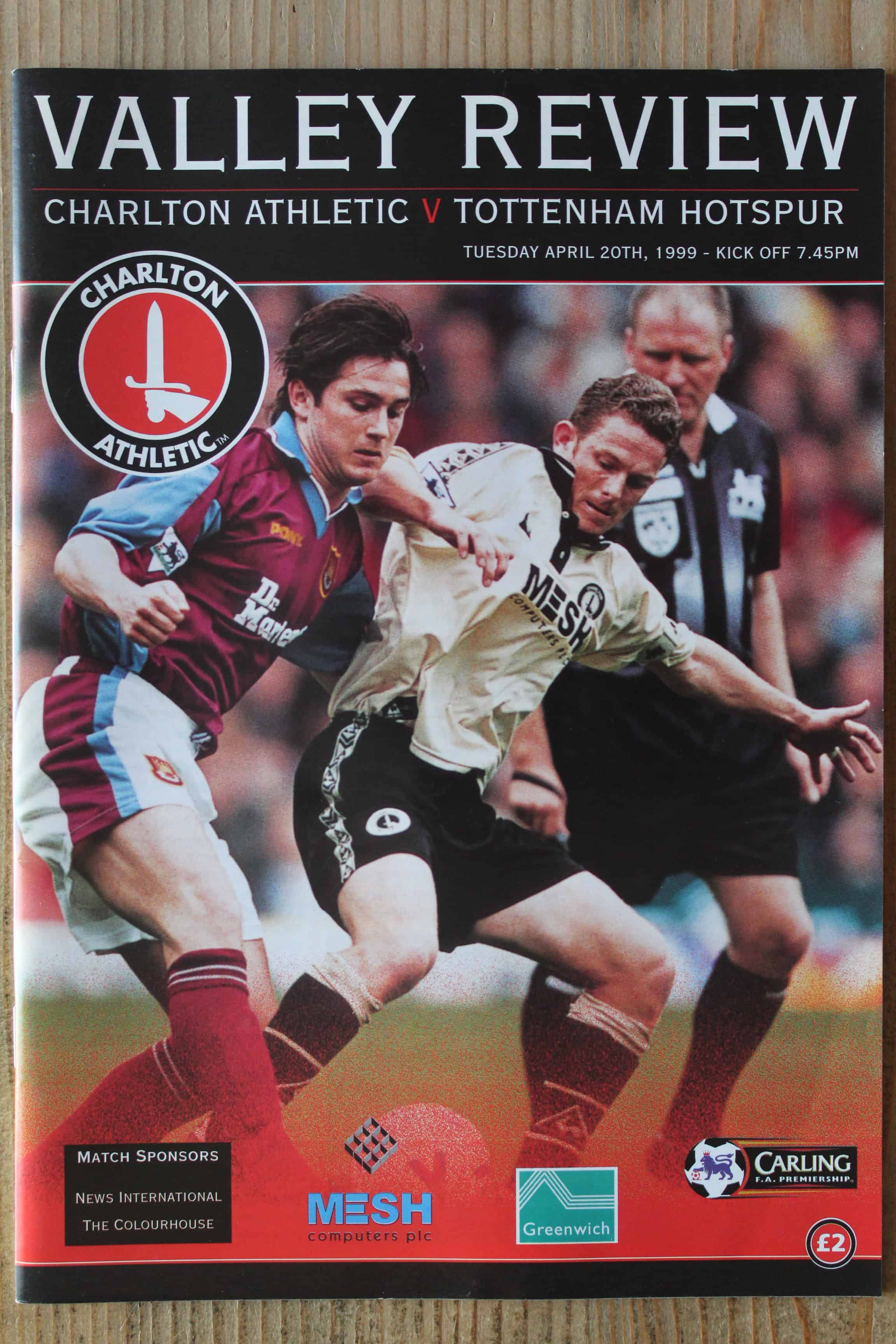 Charlton Athletic FC v Tottenham Hotspur FC