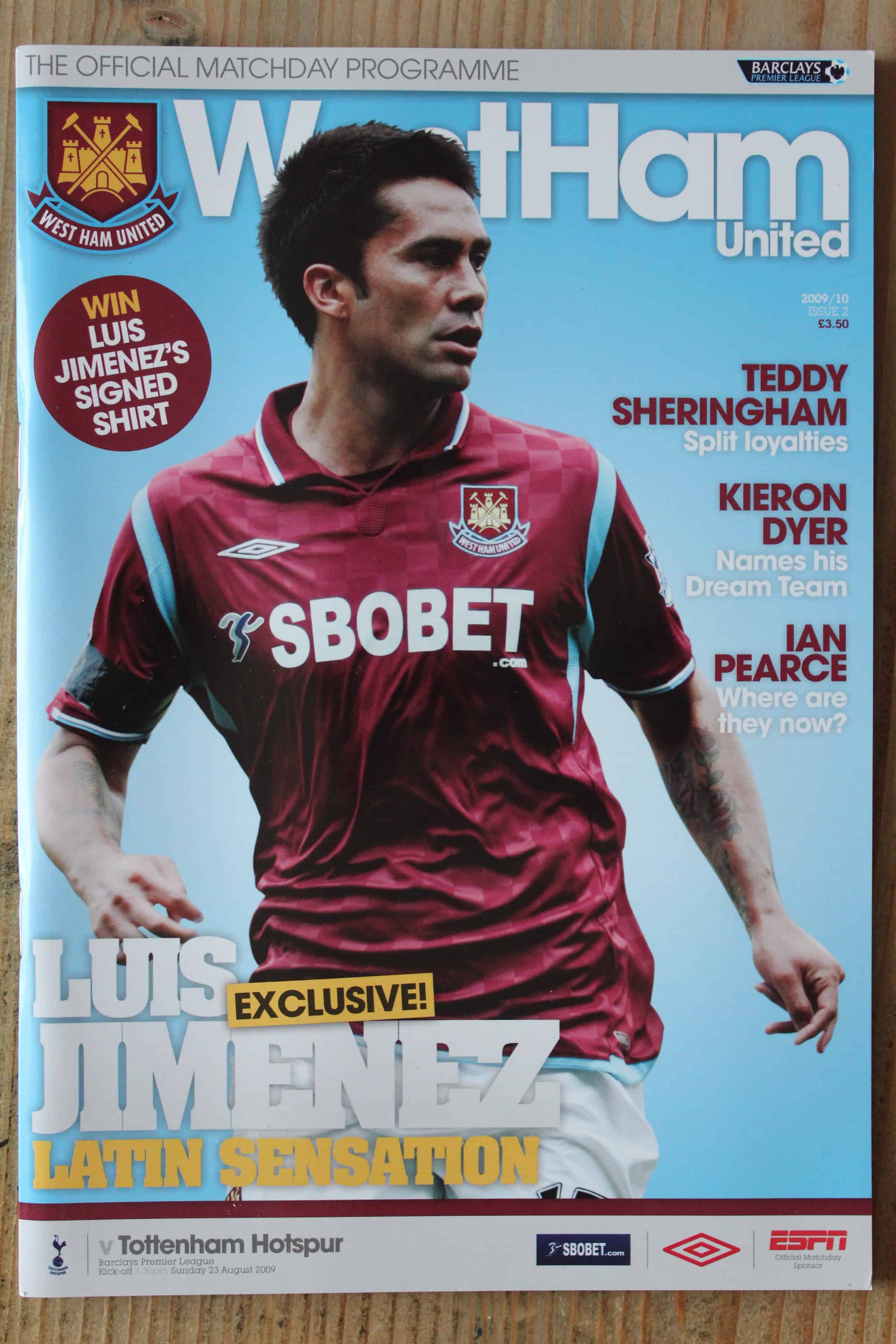 West Ham United FC v Tottenham Hotspur FC