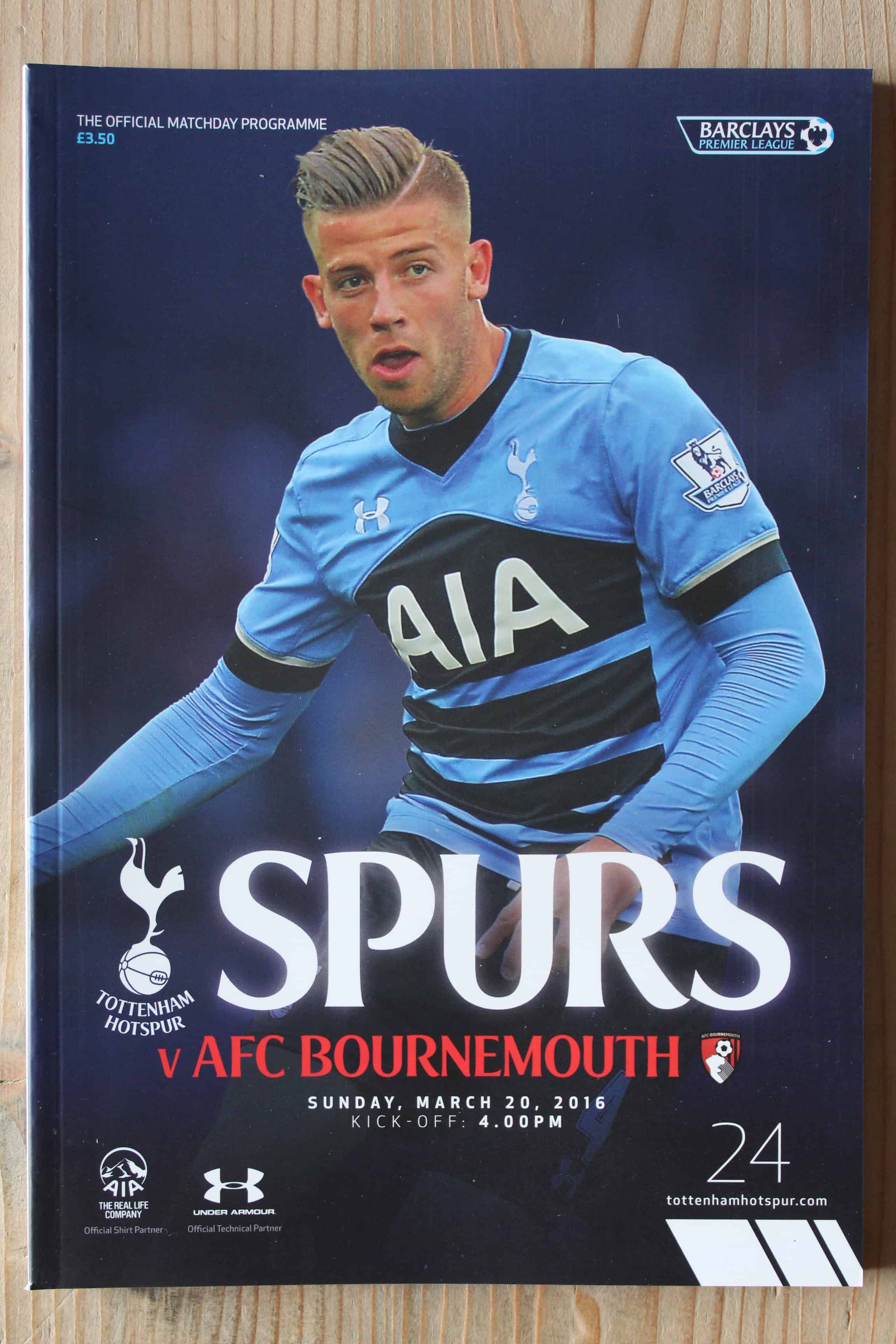 Tottenham Hotspur FC v AFC Bournemouth