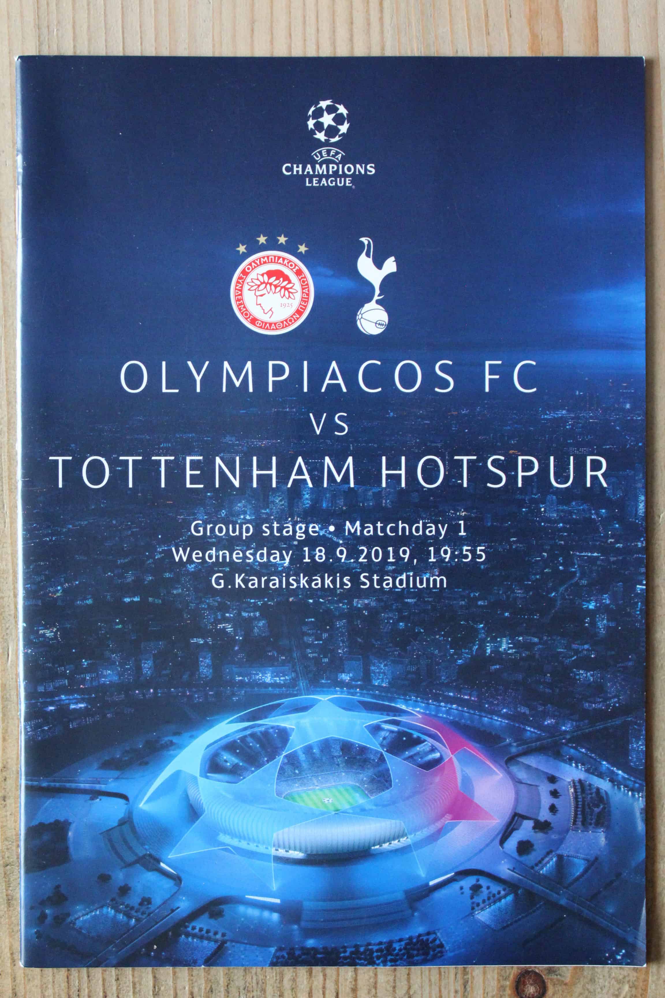 Olympiakos FC v Tottenham Hotspur FC