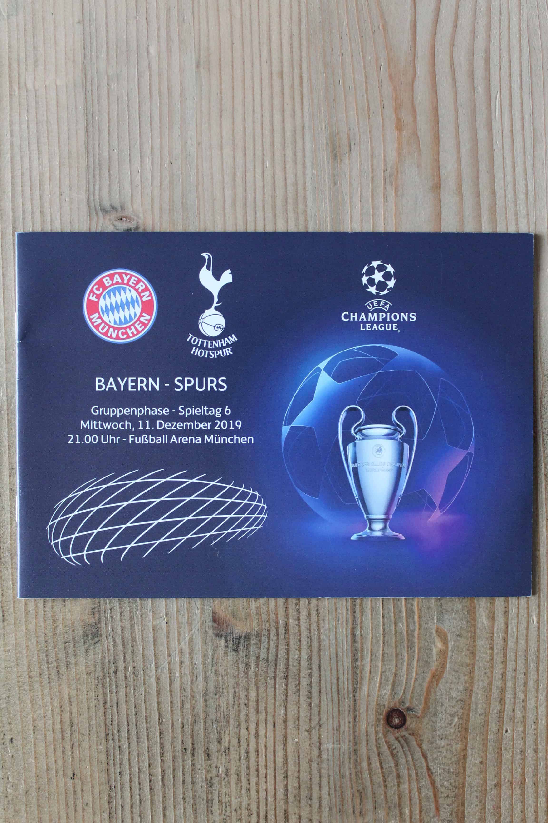 Bayern Munich/Munchen v Tottenham Hotspur FC