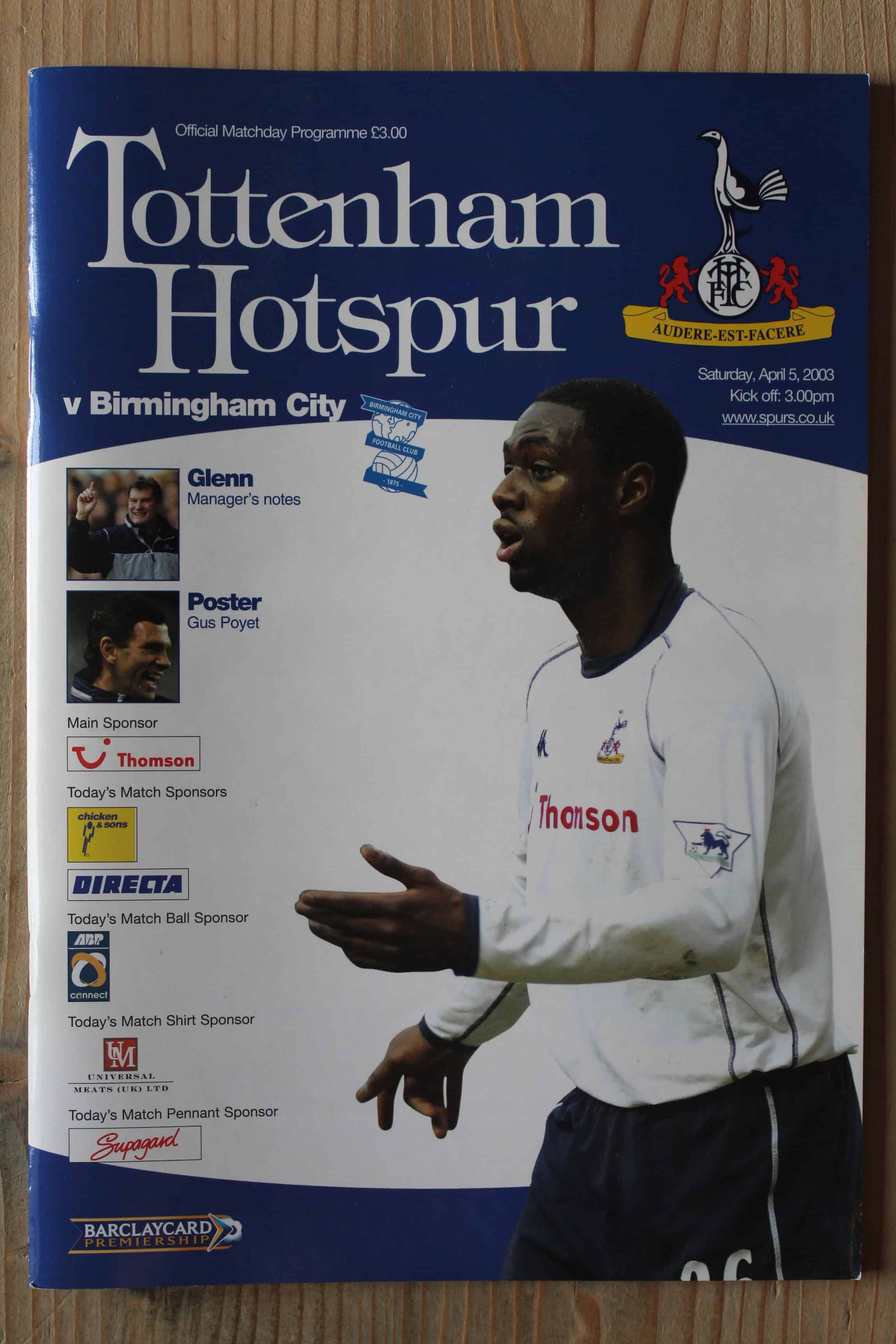 Tottenham Hotspur FC v Birmingham City FC