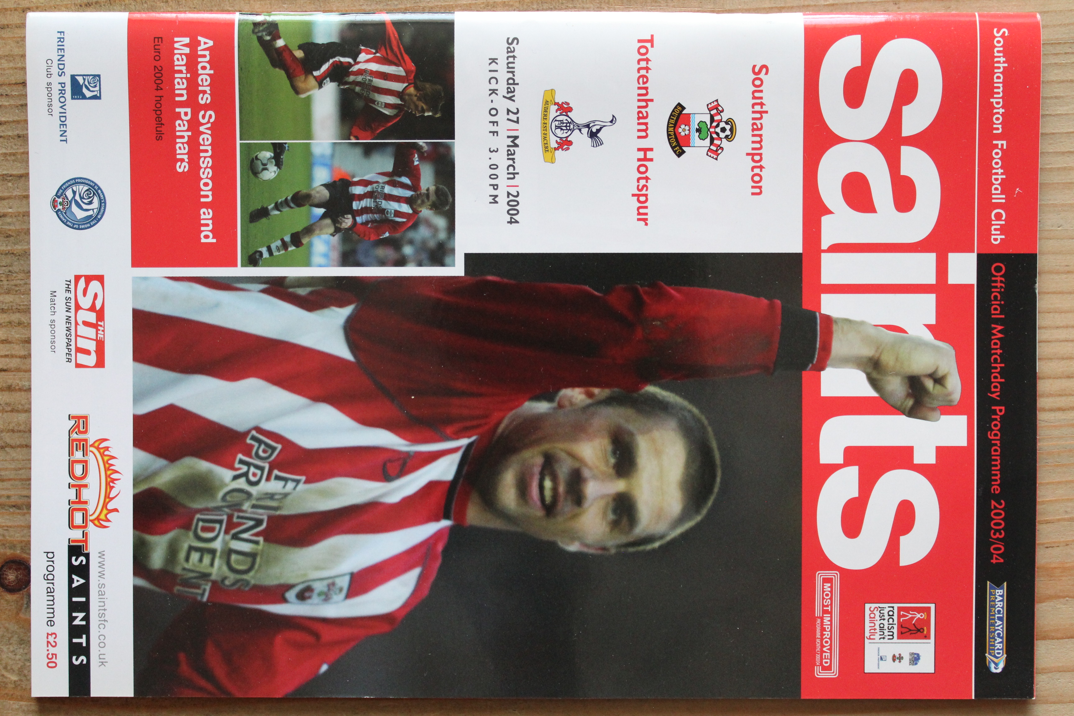 Southampton FC v Tottenham Hotspur FC