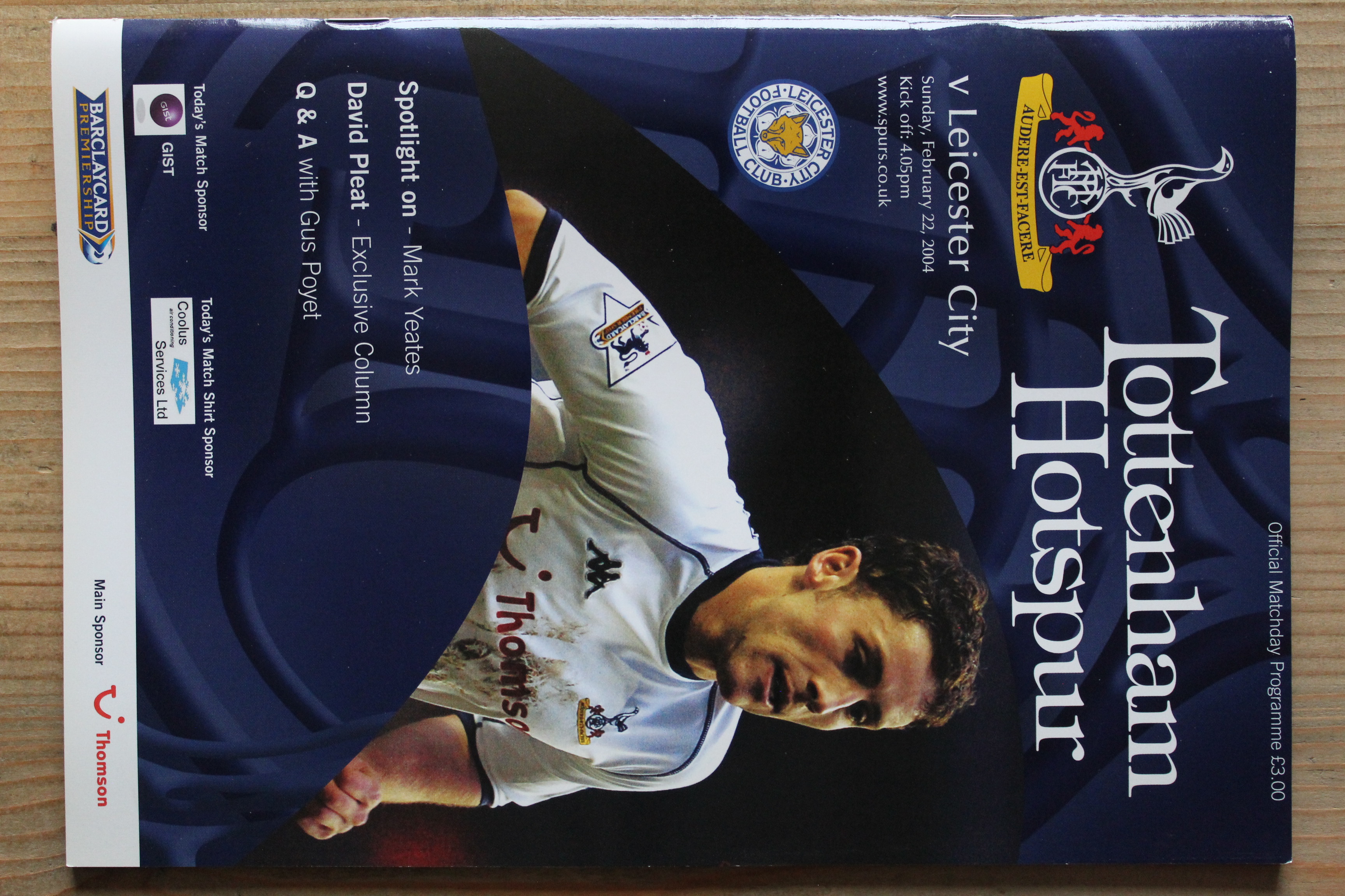 Tottenham Hotspur FC v Leicester City FC