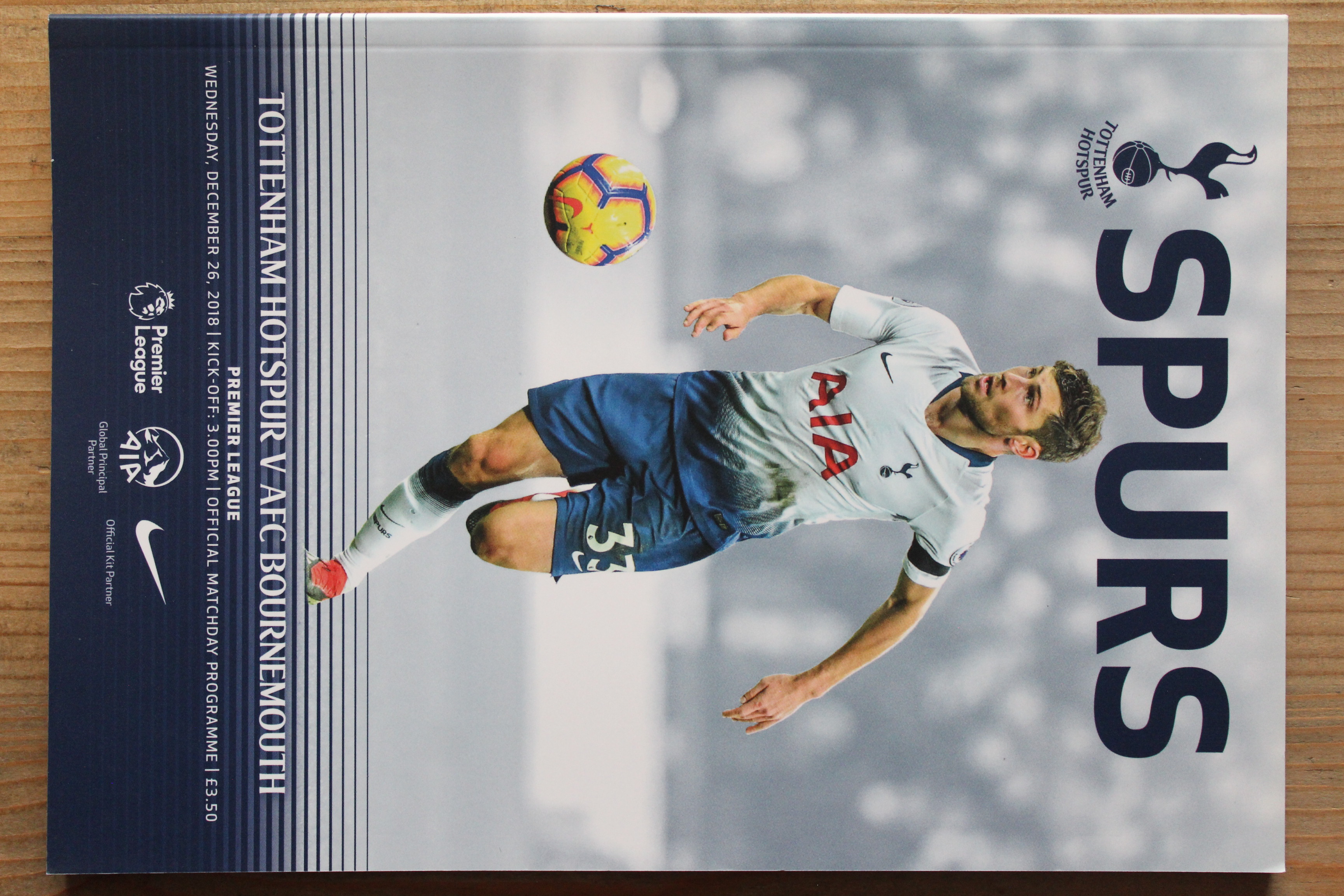 Tottenham Hotspur FC v AFC Bournemouth