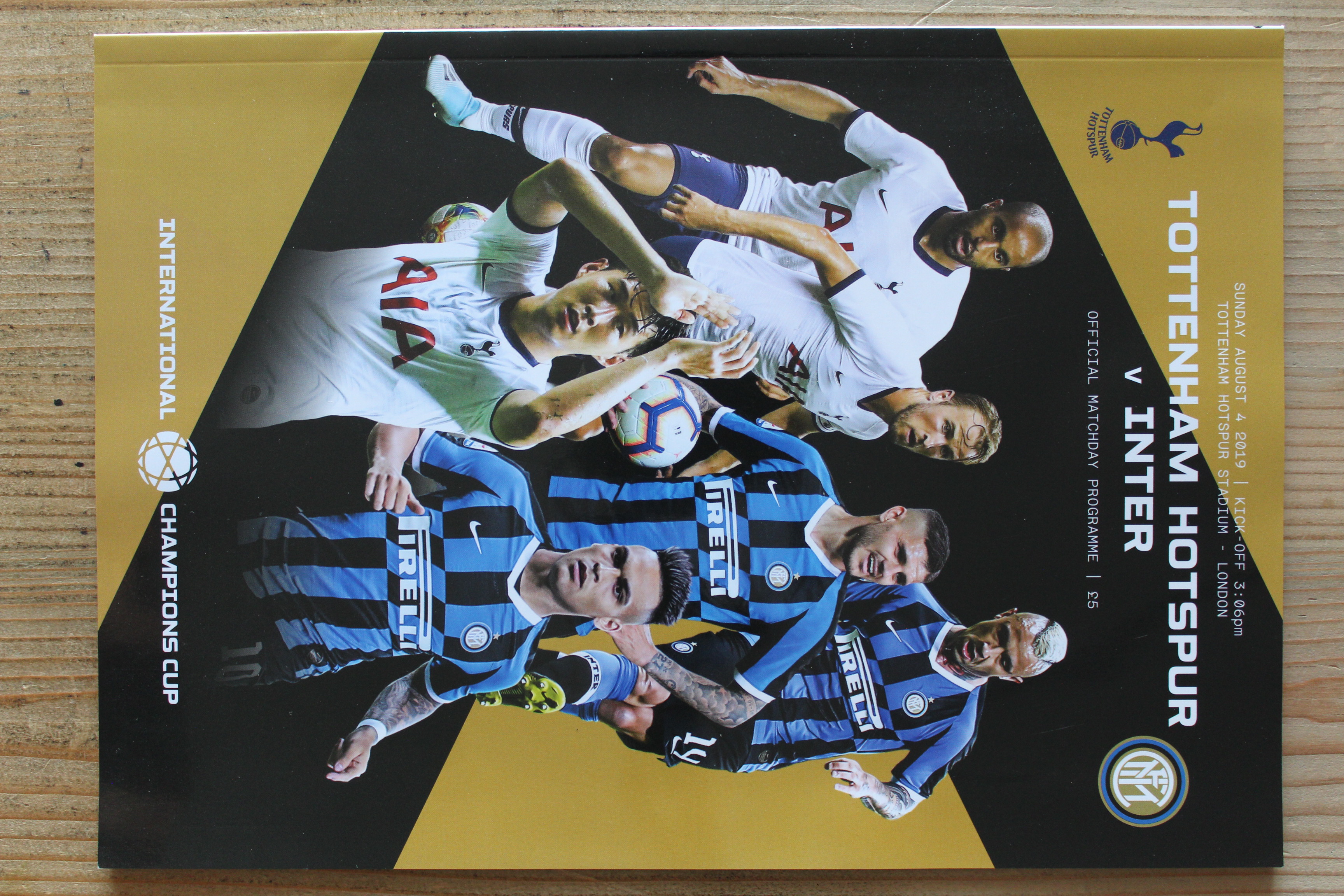 Tottenham Hotspur FC v Internazionale/Inter Milan