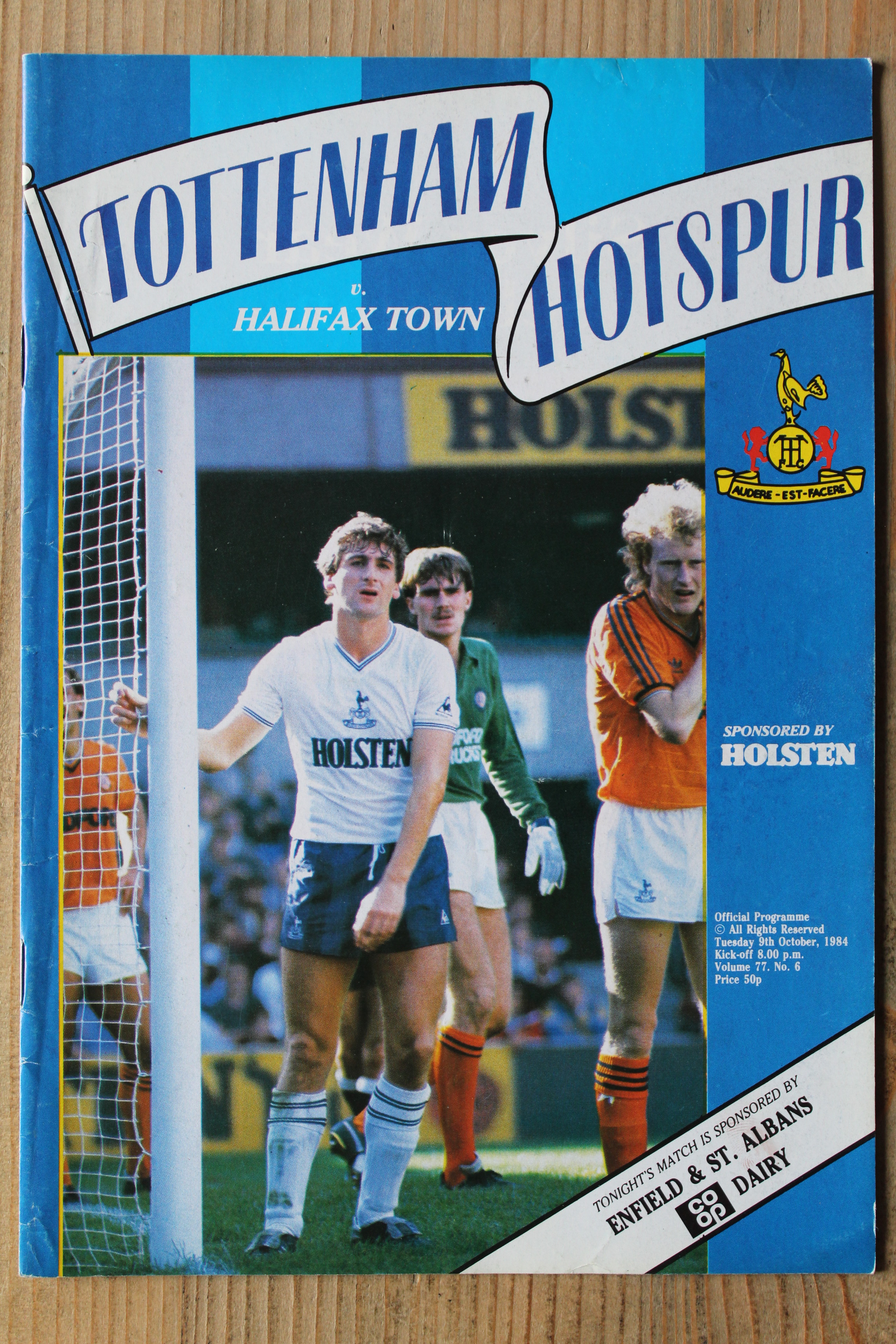 Tottenham Hotspur FC v Halifax Town A.F.C