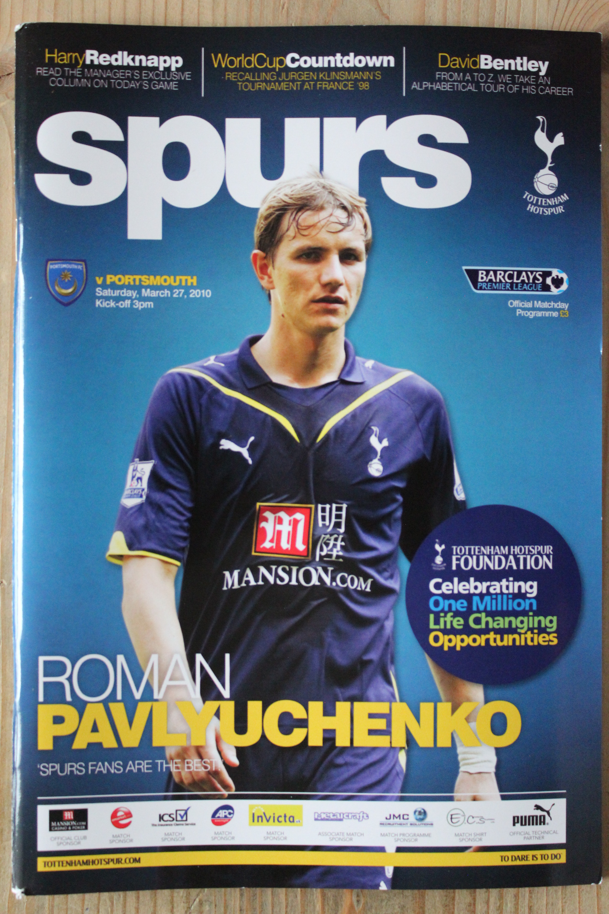 Tottenham Hotspur FC v Portsmouth FC