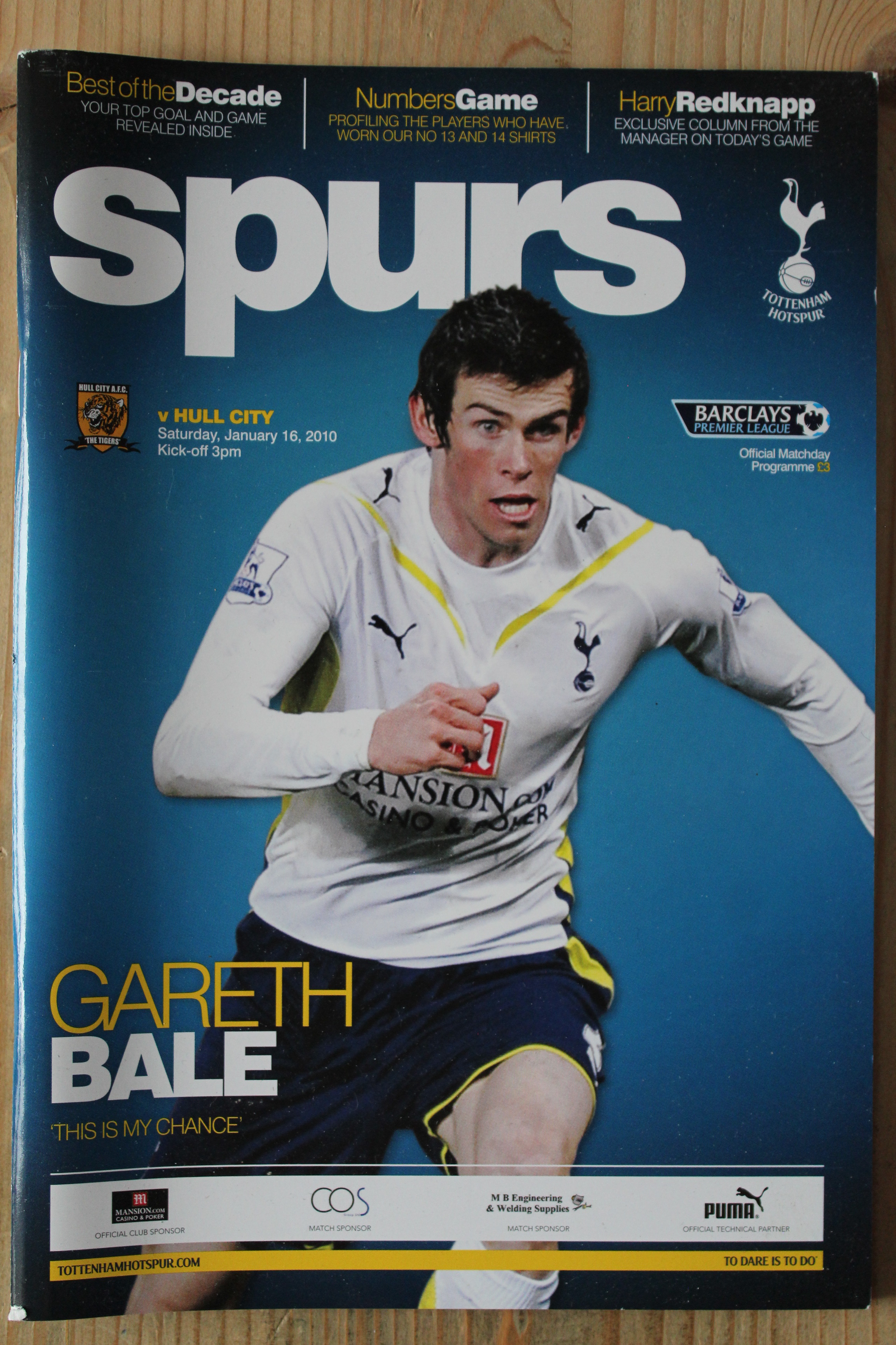 Tottenham Hotspur FC v Hull City FC