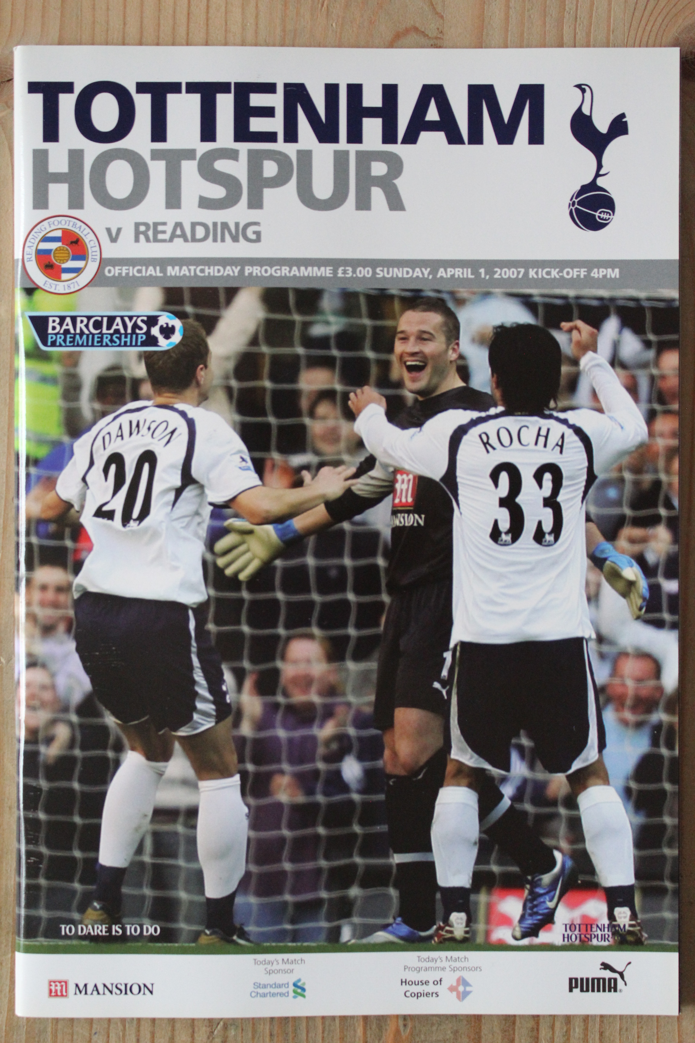 Tottenham Hotspur FC v Reading FC