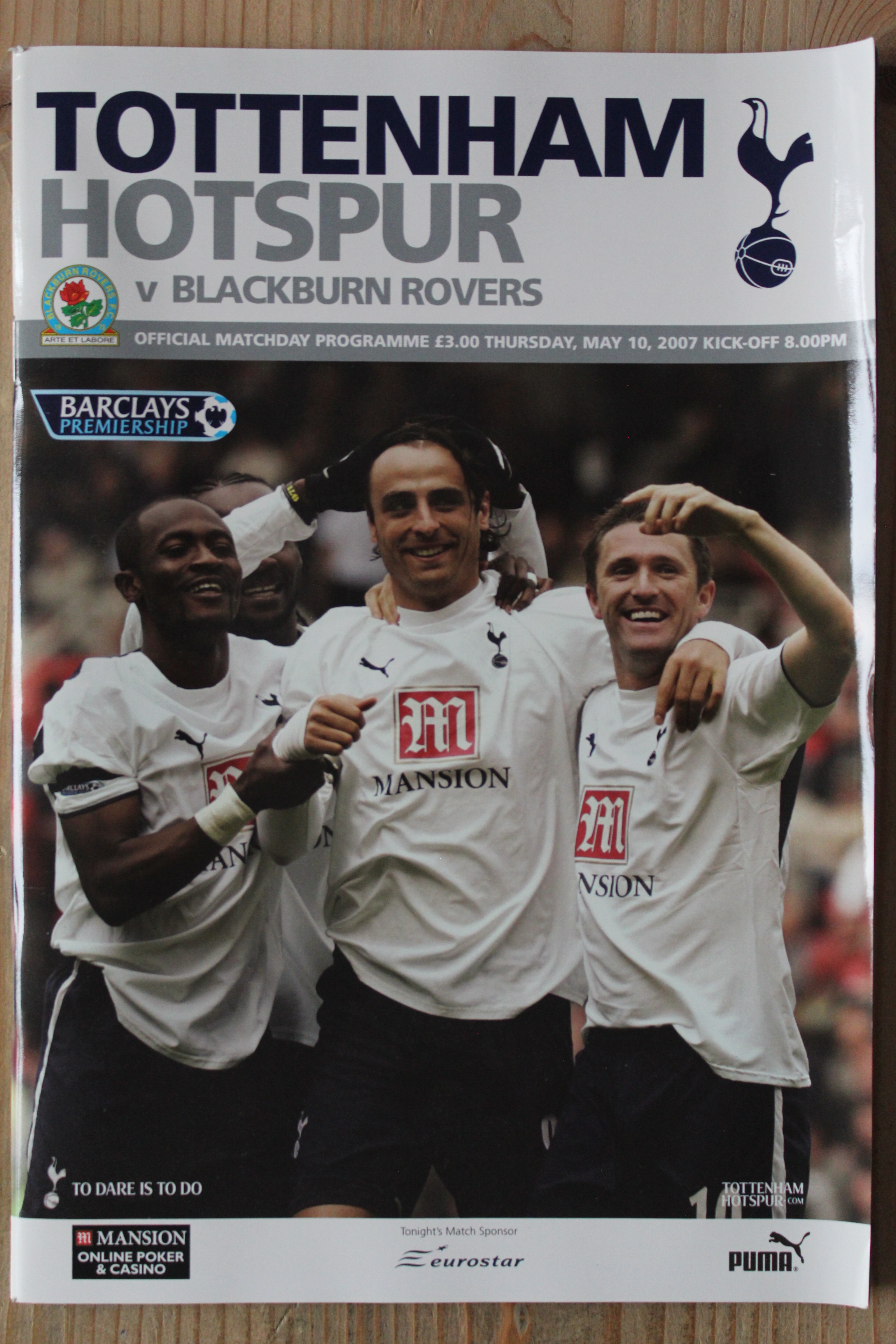 Tottenham Hotspur FC v Blackburn Rovers FC