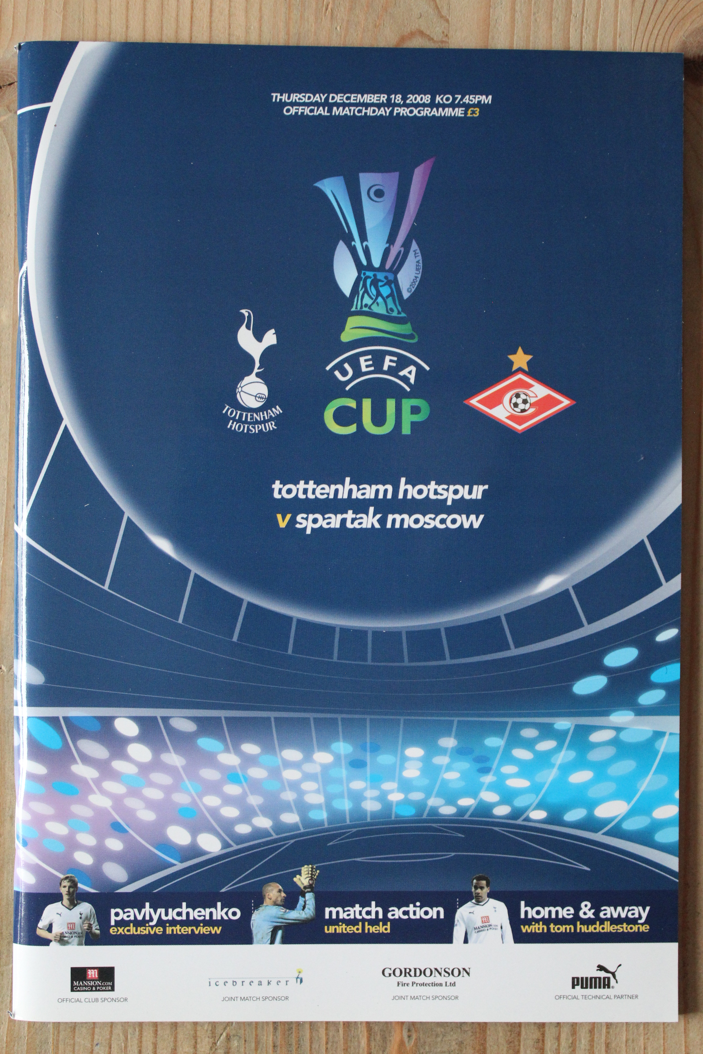 Tottenham Hotspur FC v Spartak Moscow