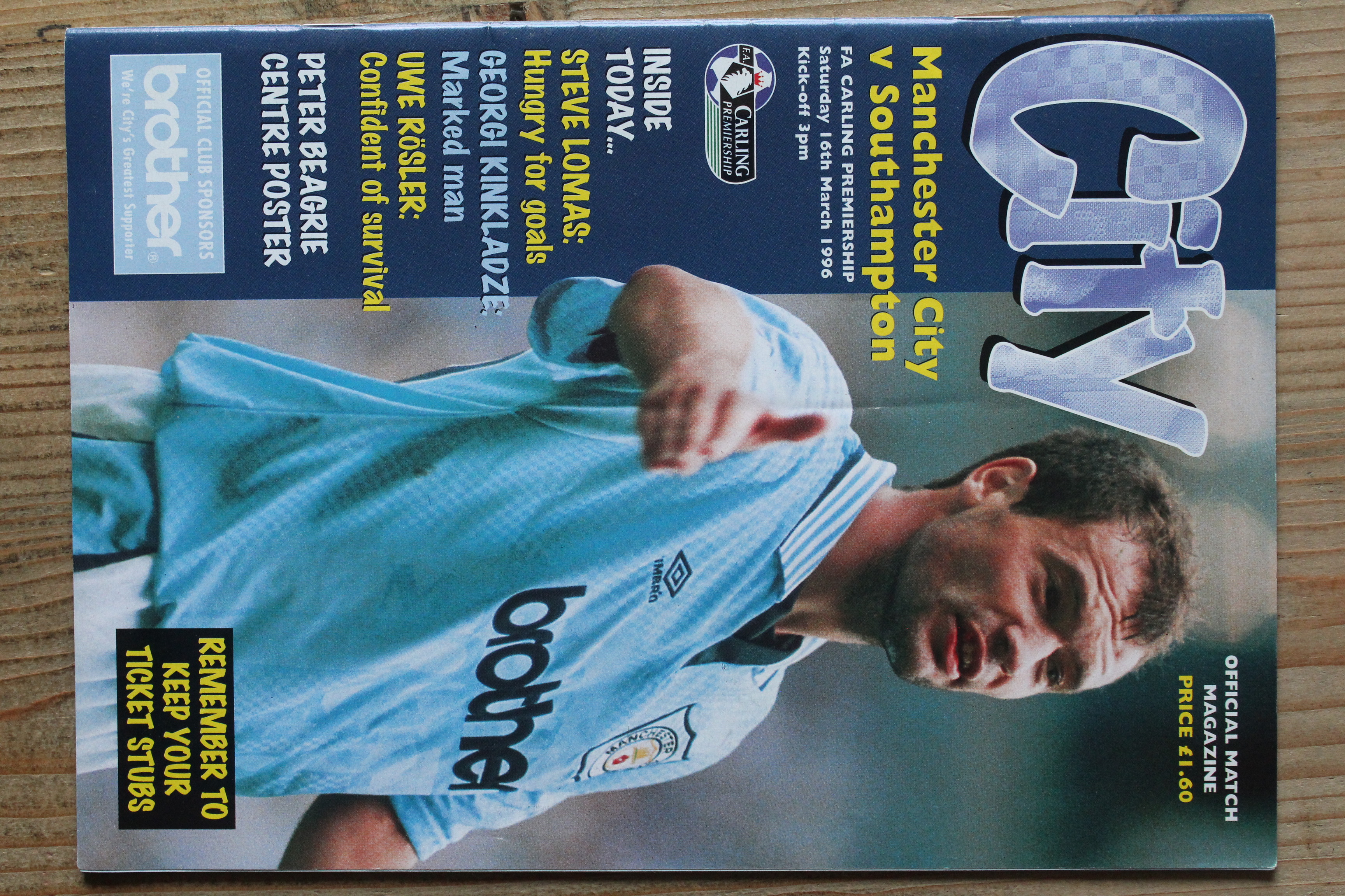 Manchester City FC v Southampton FC