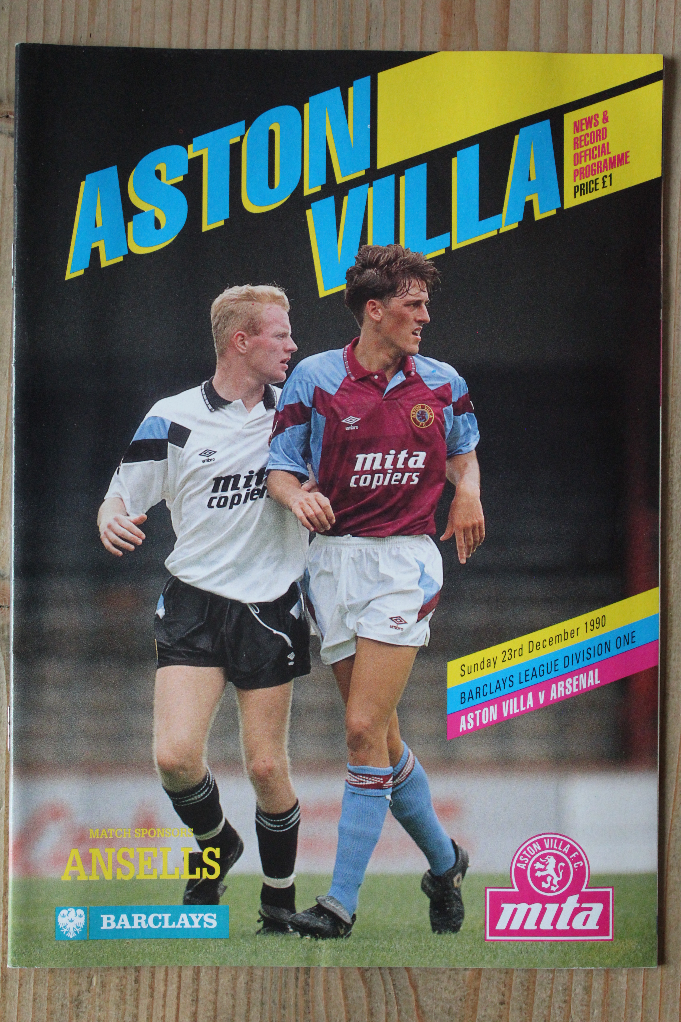 Aston Villa FC v Arsenal FC