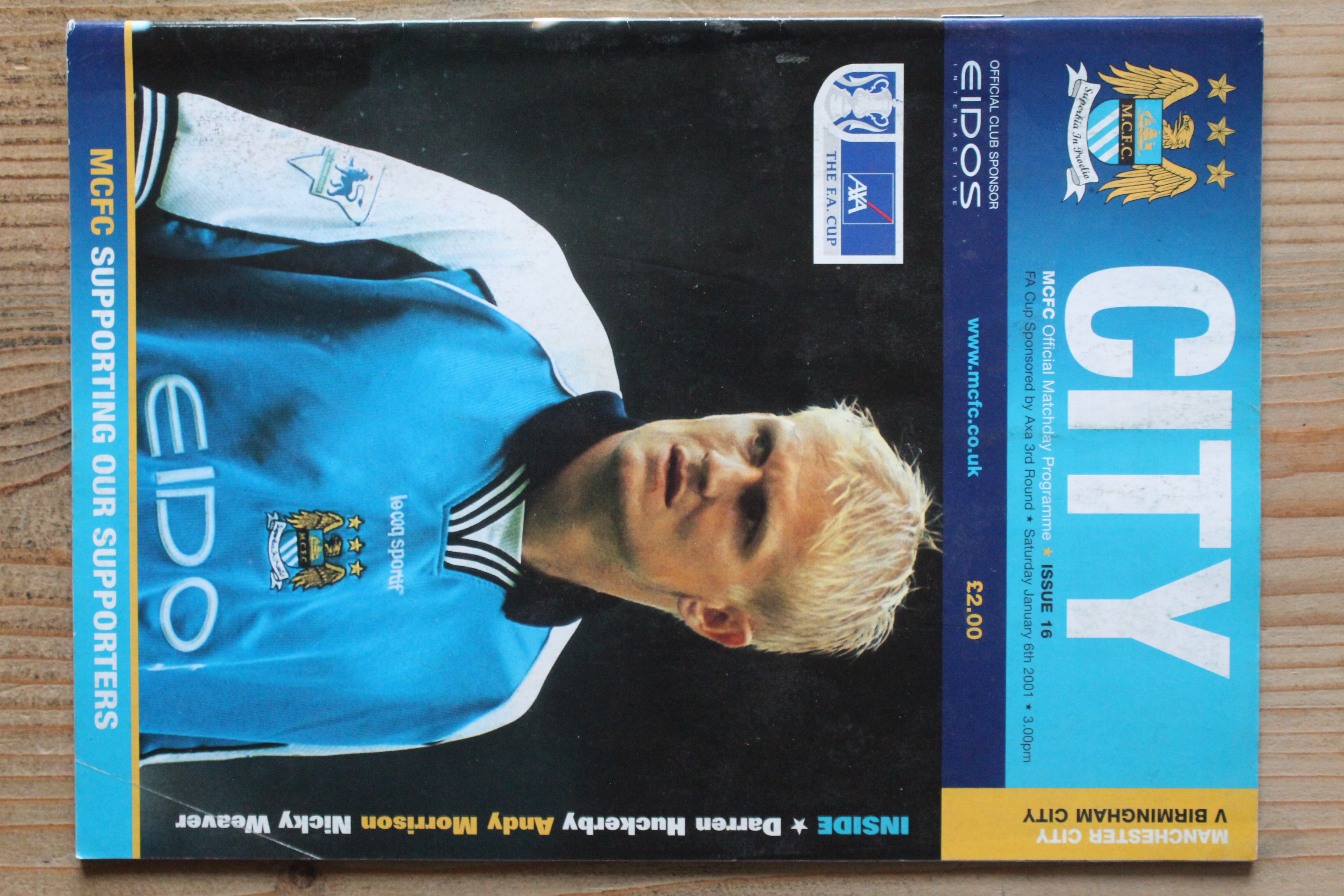 Manchester City FC v Birmingham City FC