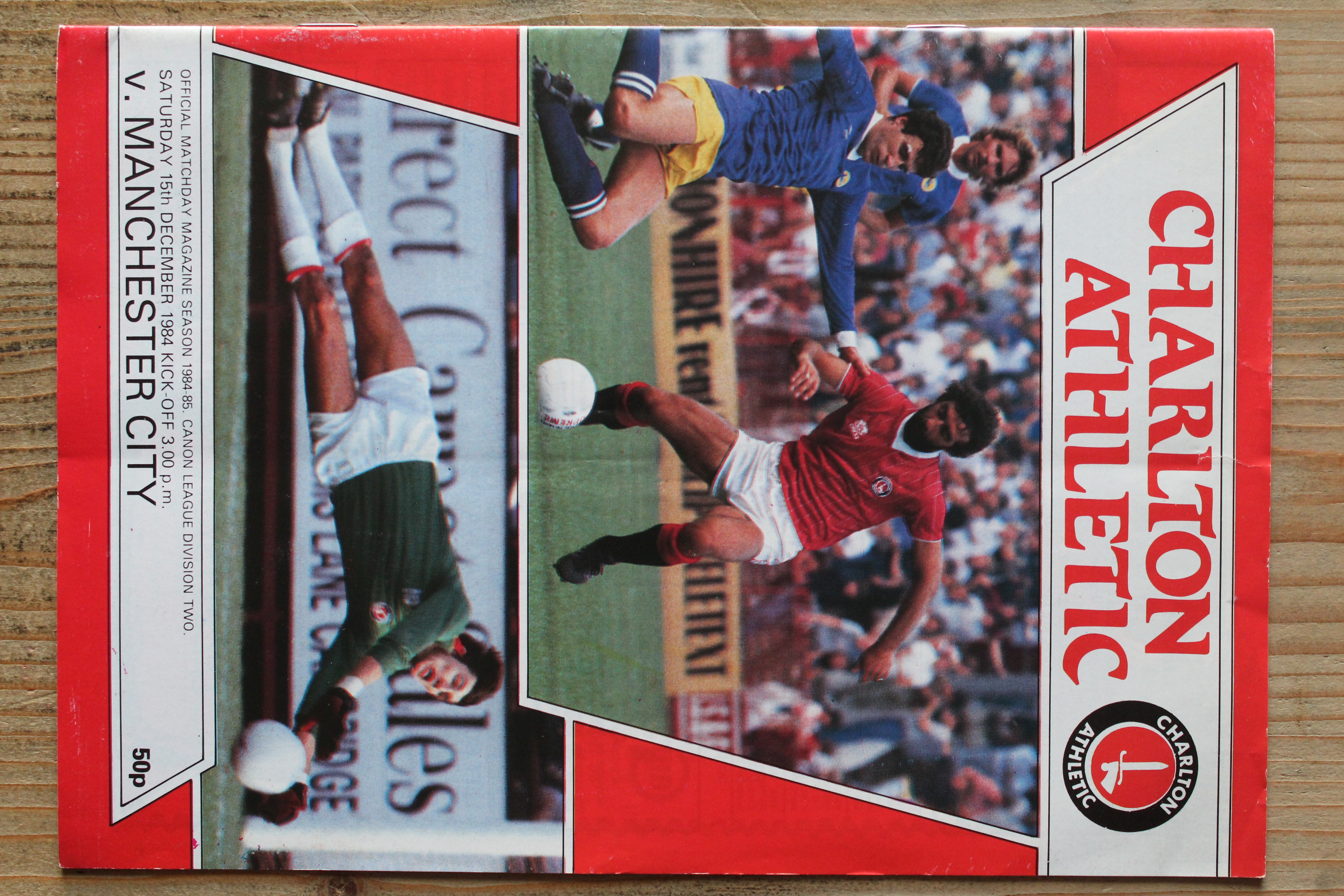 Charlton Athletic FC v Manchester City FC