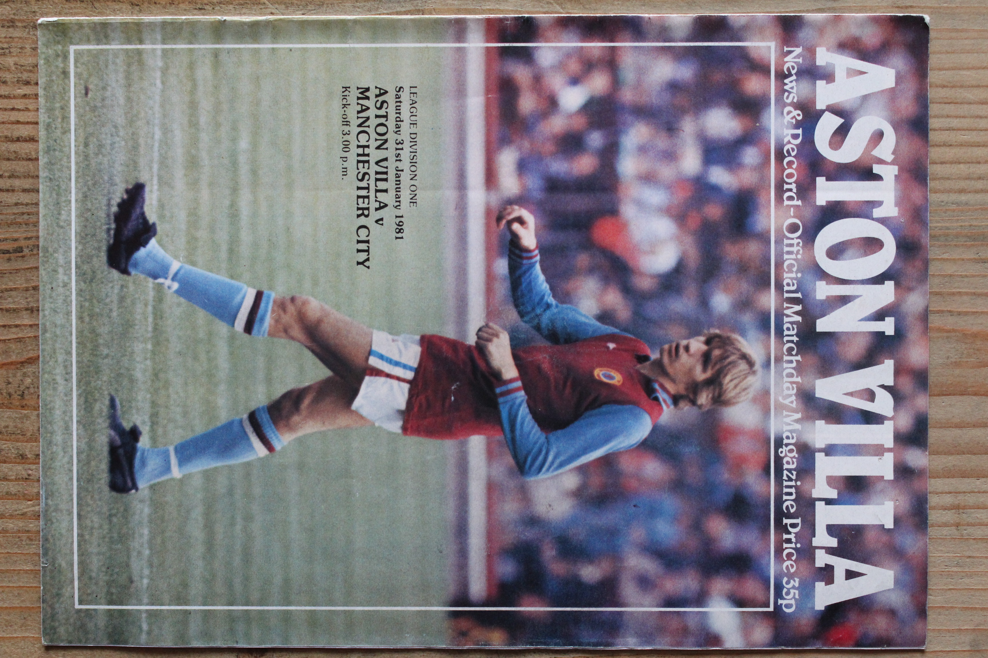 Aston Villa FC v Manchester City FC