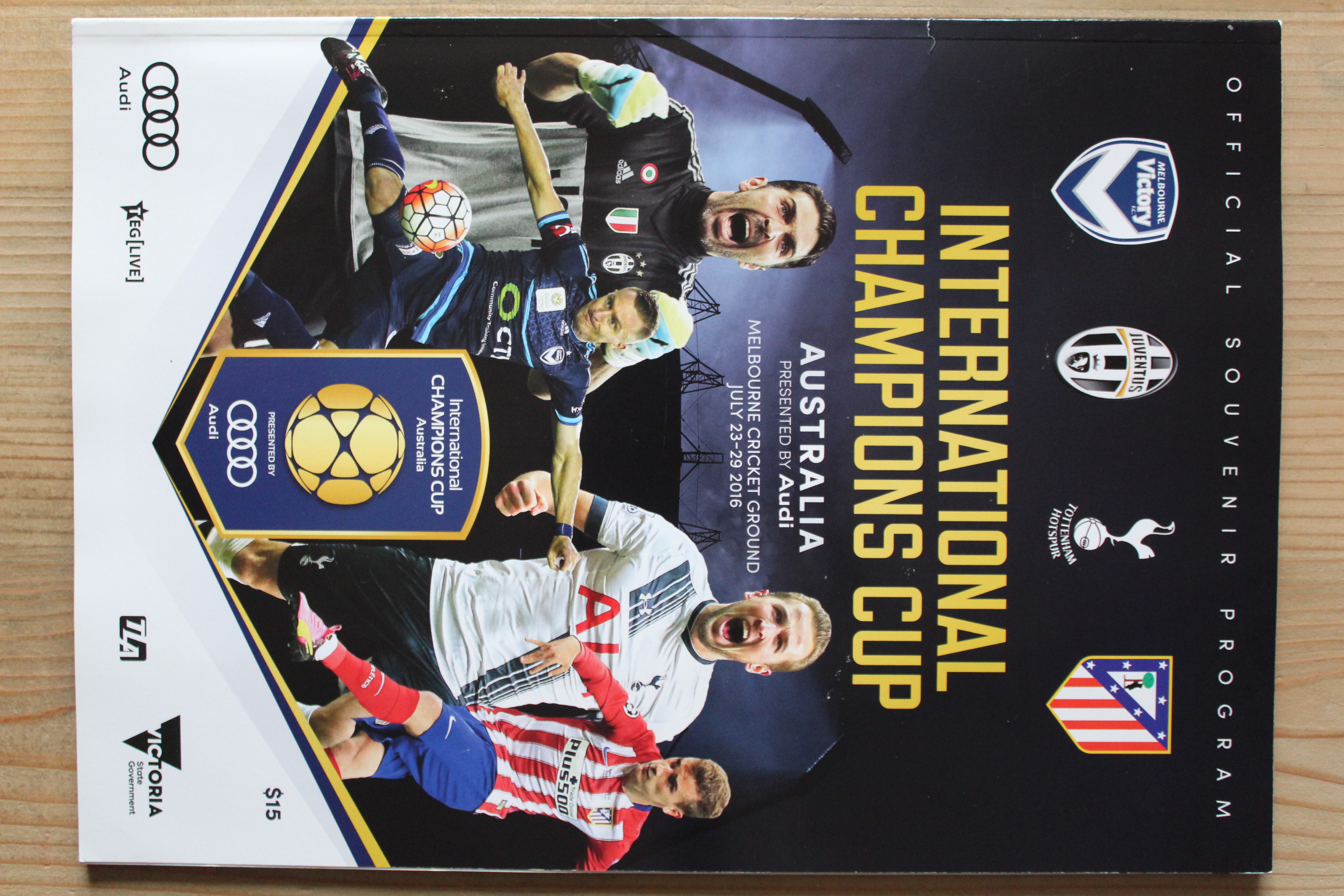 2016 International Champions Cup Programme v 2016 International Champions Cup Programme