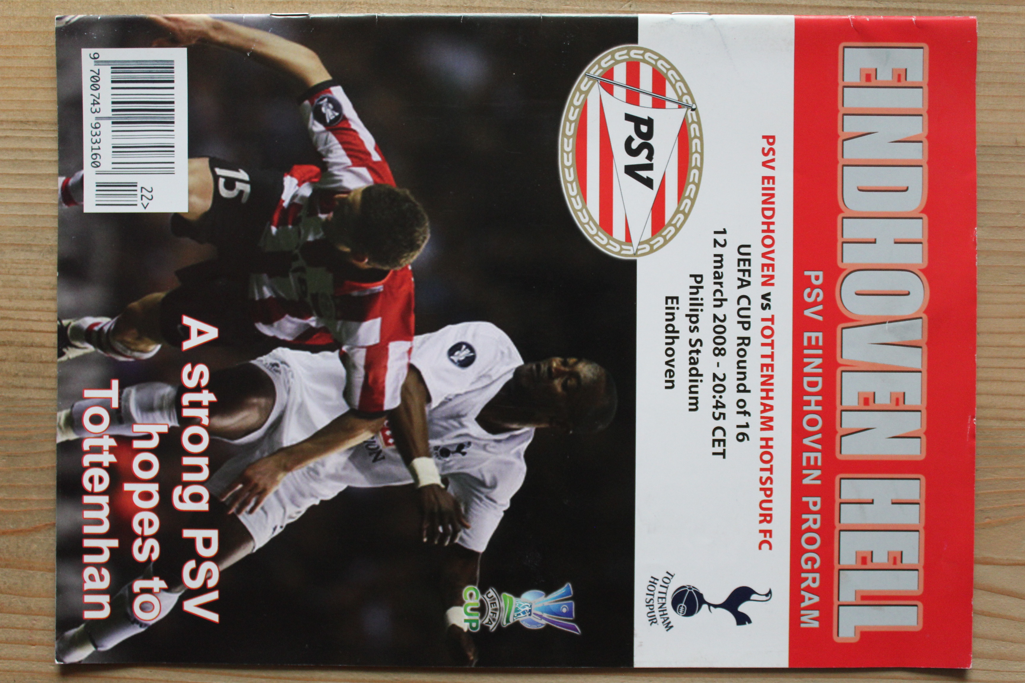 PSV Eindhoven v Tottenham Hotspur FC