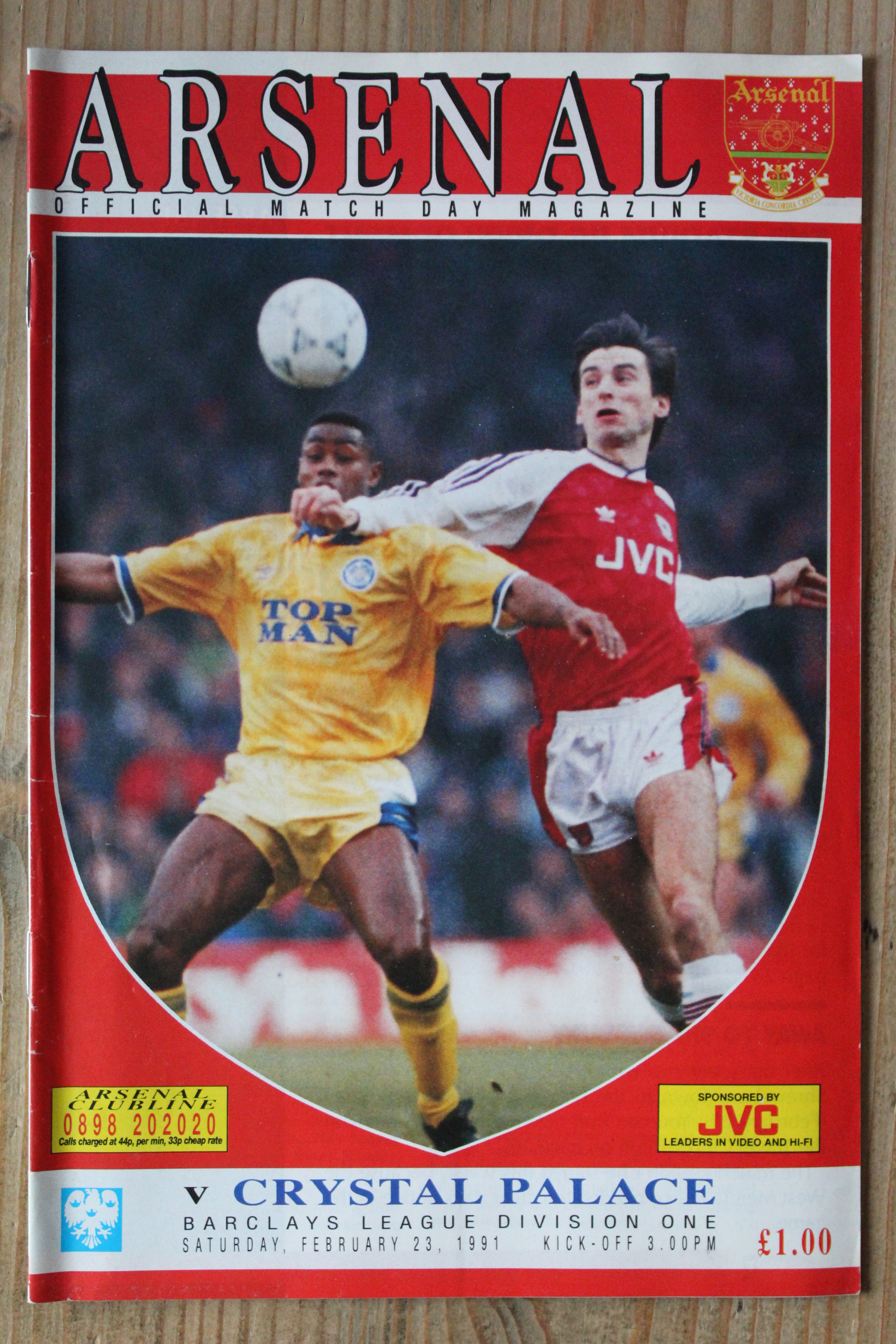 Arsenal FC v Crystal Palace FC