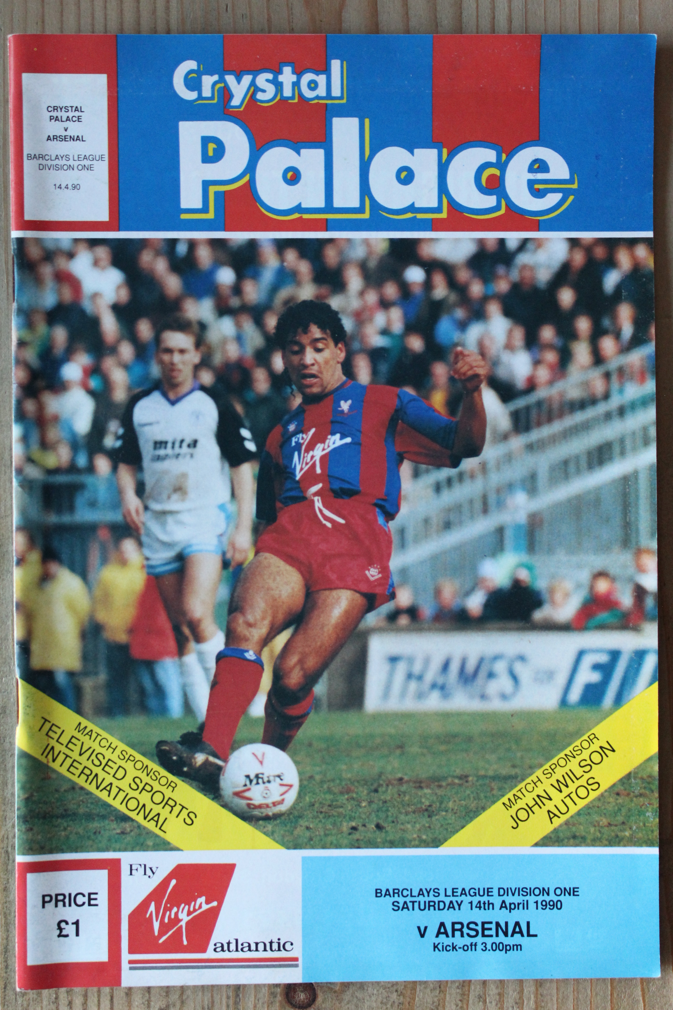 Crystal Palace FC v Arsenal FC